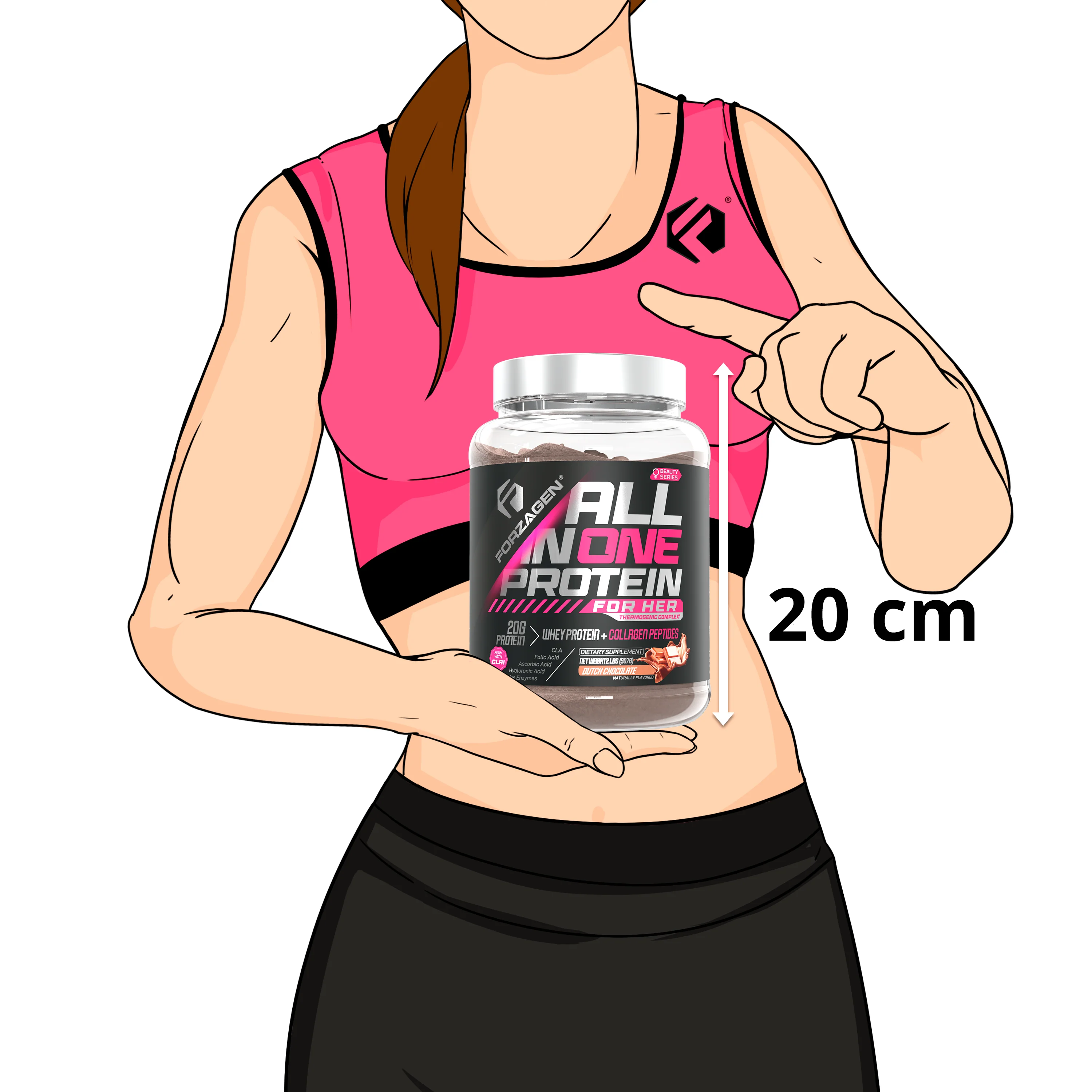 Protein Powder For Women - All in One for Her 2 Flavors Available - Image 10
