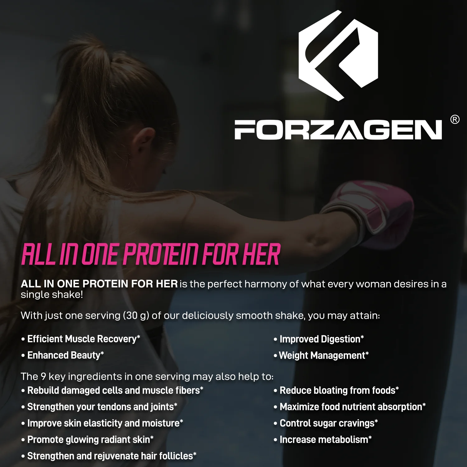 Protein Powder For Women - All in One for Her 2 Flavors Available - Image 23