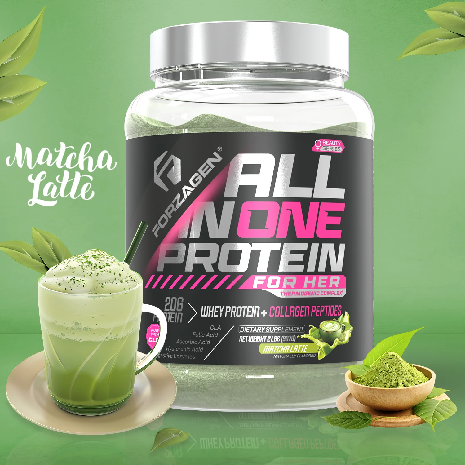 Protein Powder For Women - All in One for Her 2 Flavors Available - Image 28