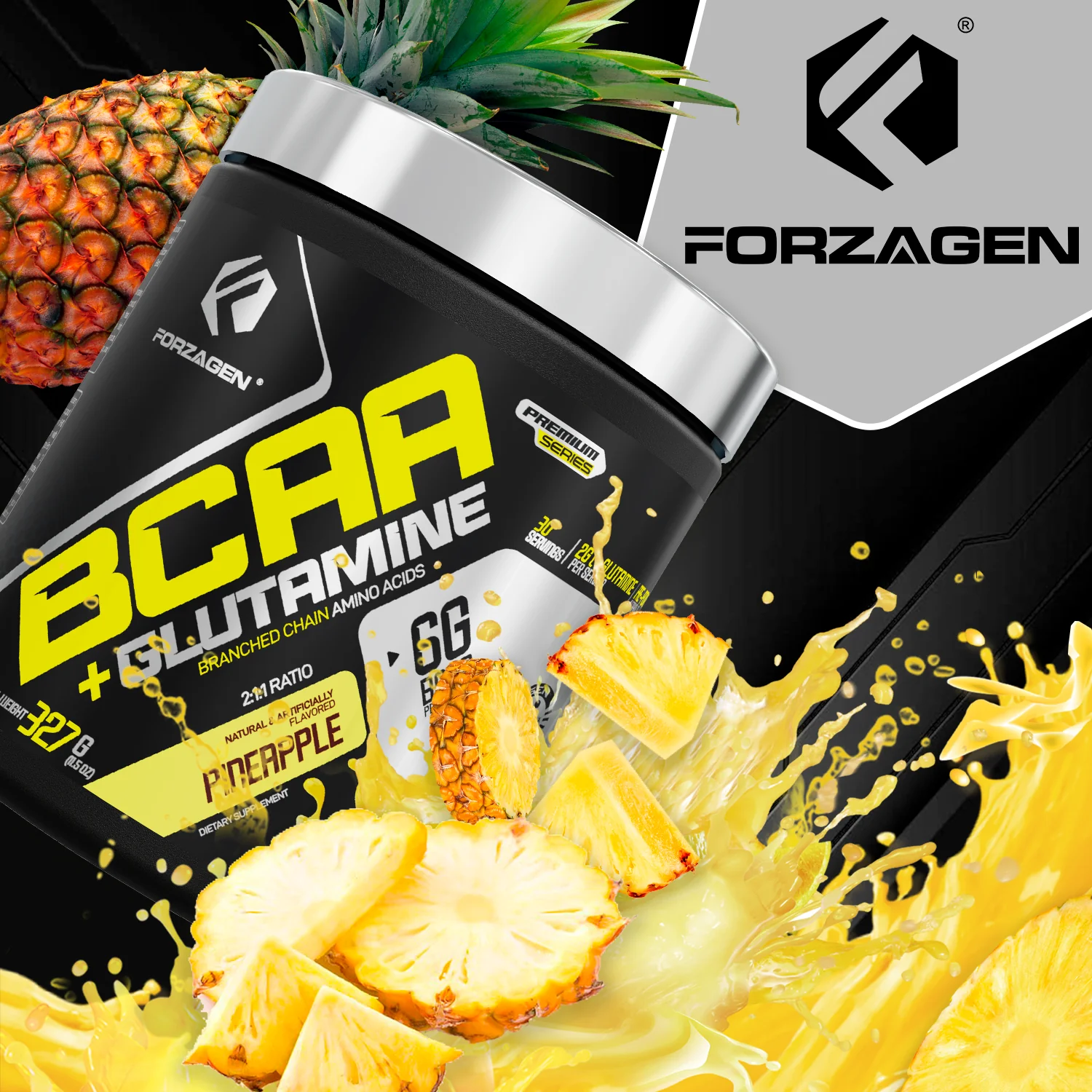 BCAA'S + Glutamine with Hydragen Complex - Recover - Build - Hydration - Image 12