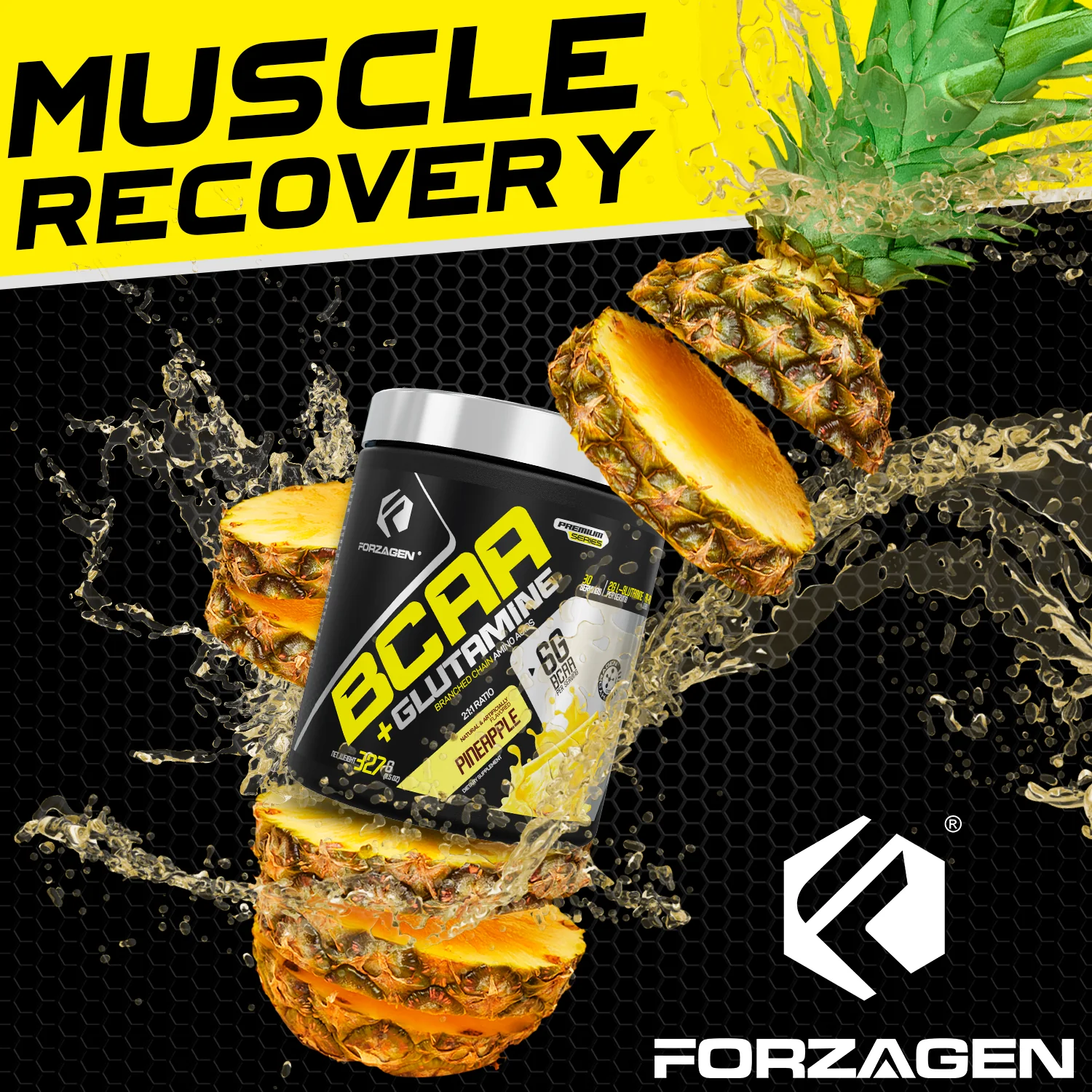 BCAA'S + Glutamine with Hydragen Complex - Recover - Build - Hydration - Image 15
