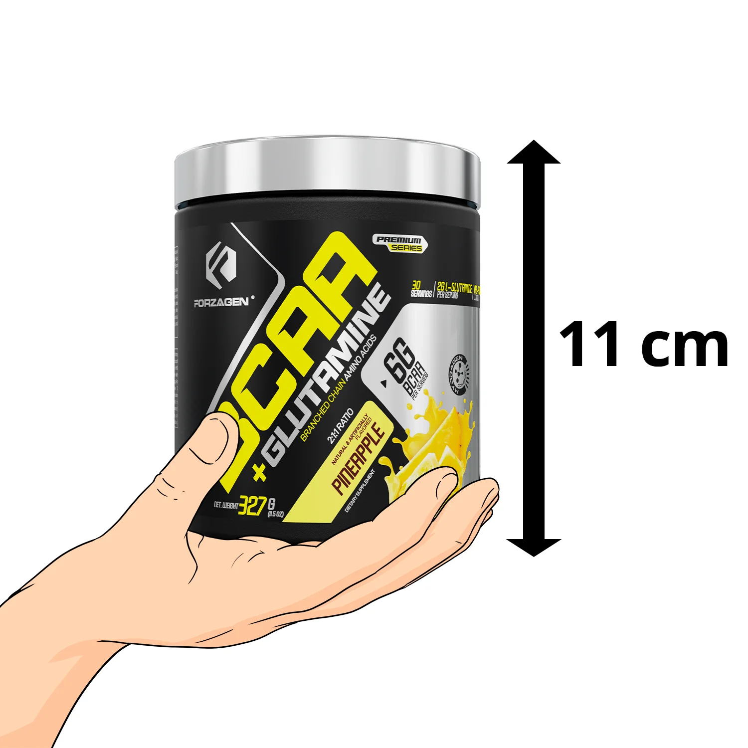 BCAA'S + Glutamine with Hydragen Complex - Recover - Build - Hydration - Image 18