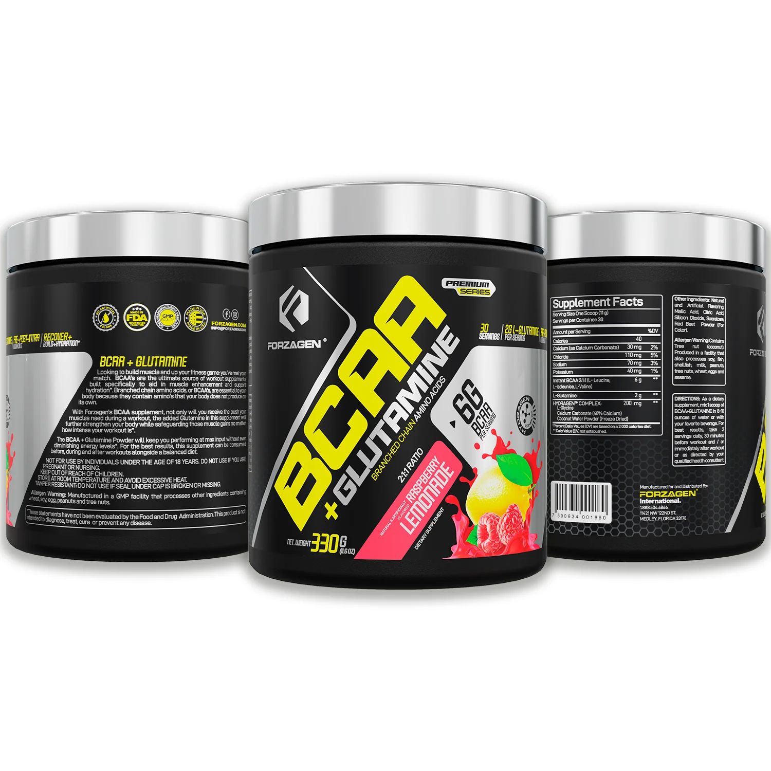 BCAA'S + Glutamine with Hydragen Complex - Recover - Build - Hydration - Image 19