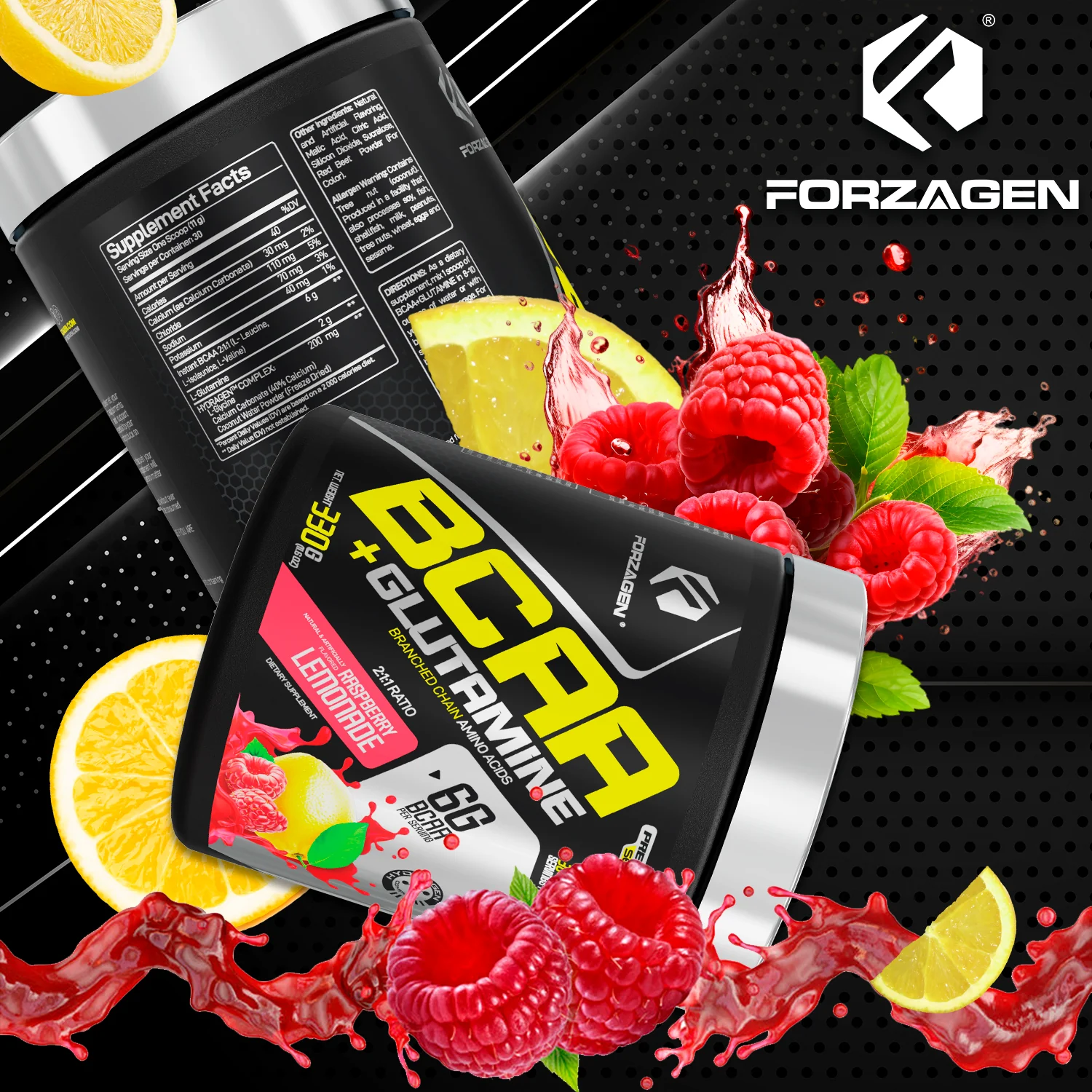 BCAA'S + Glutamine with Hydragen Complex - Recover - Build - Hydration - Image 24