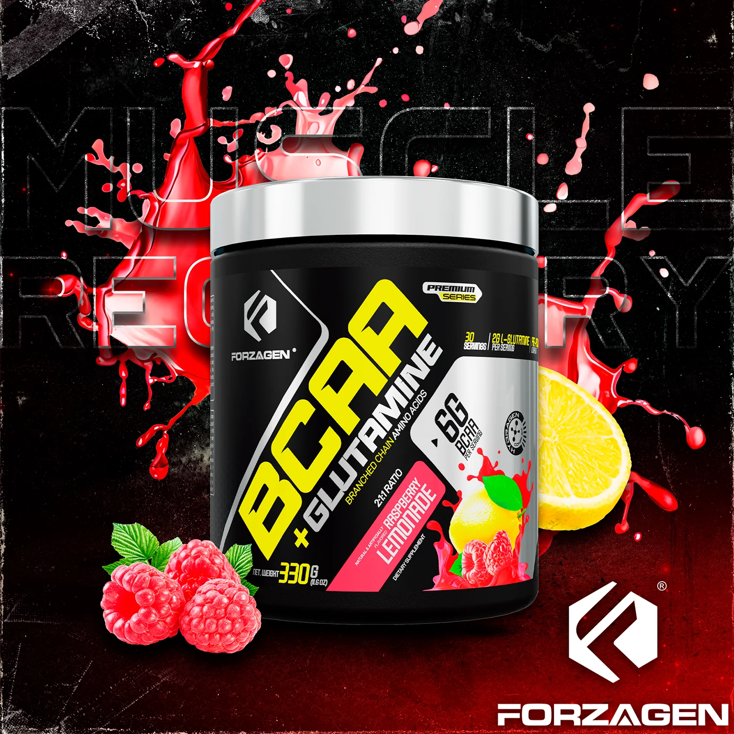 BCAA'S + Glutamine with Hydragen Complex - Recover - Build - Hydration - Image 25