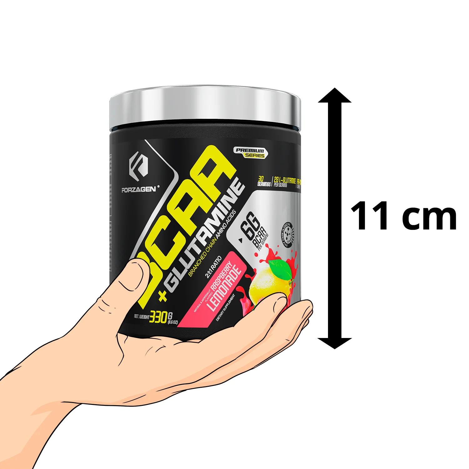 BCAA'S + Glutamine with Hydragen Complex - Recover - Build - Hydration - Image 29