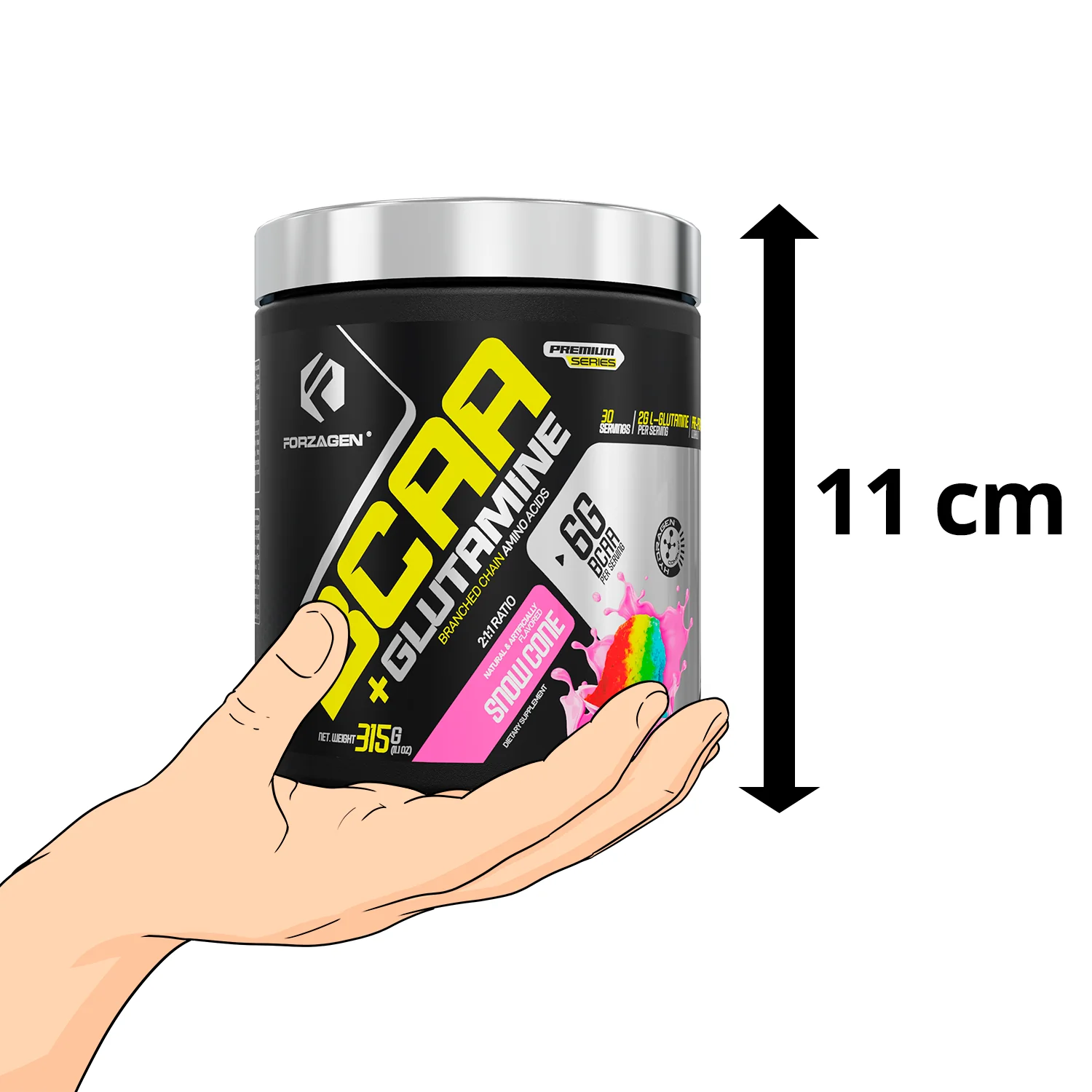 BCAA'S + Glutamine with Hydragen Complex - Recover - Build - Hydration - Image 40