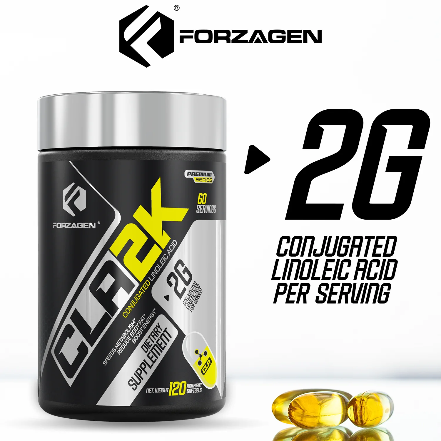 CLA 2K Softgel Weight Loss 120 Capsules - Image 11