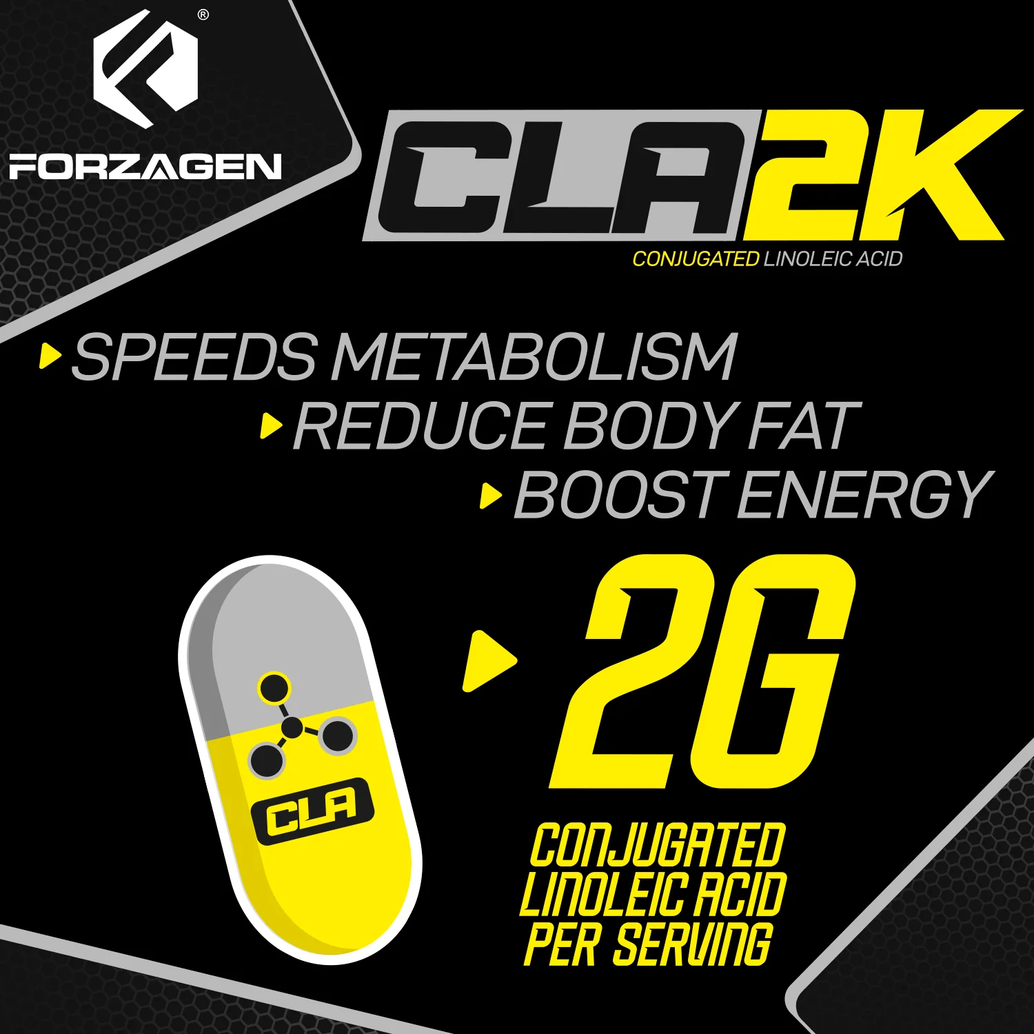 CLA 2K Softgel Weight Loss 120 Capsules - Image 4