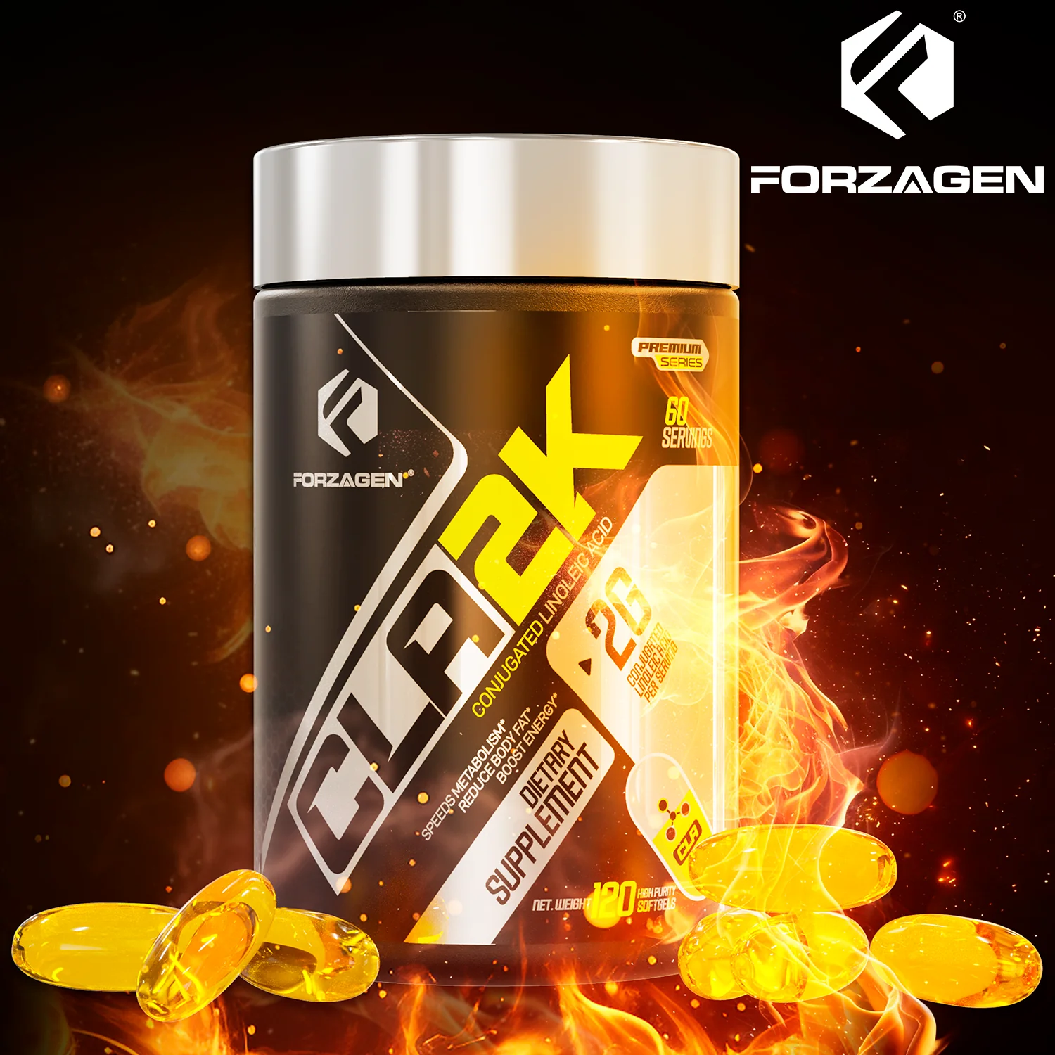 CLA 2K Softgel Weight Loss 120 Capsules - Image 7