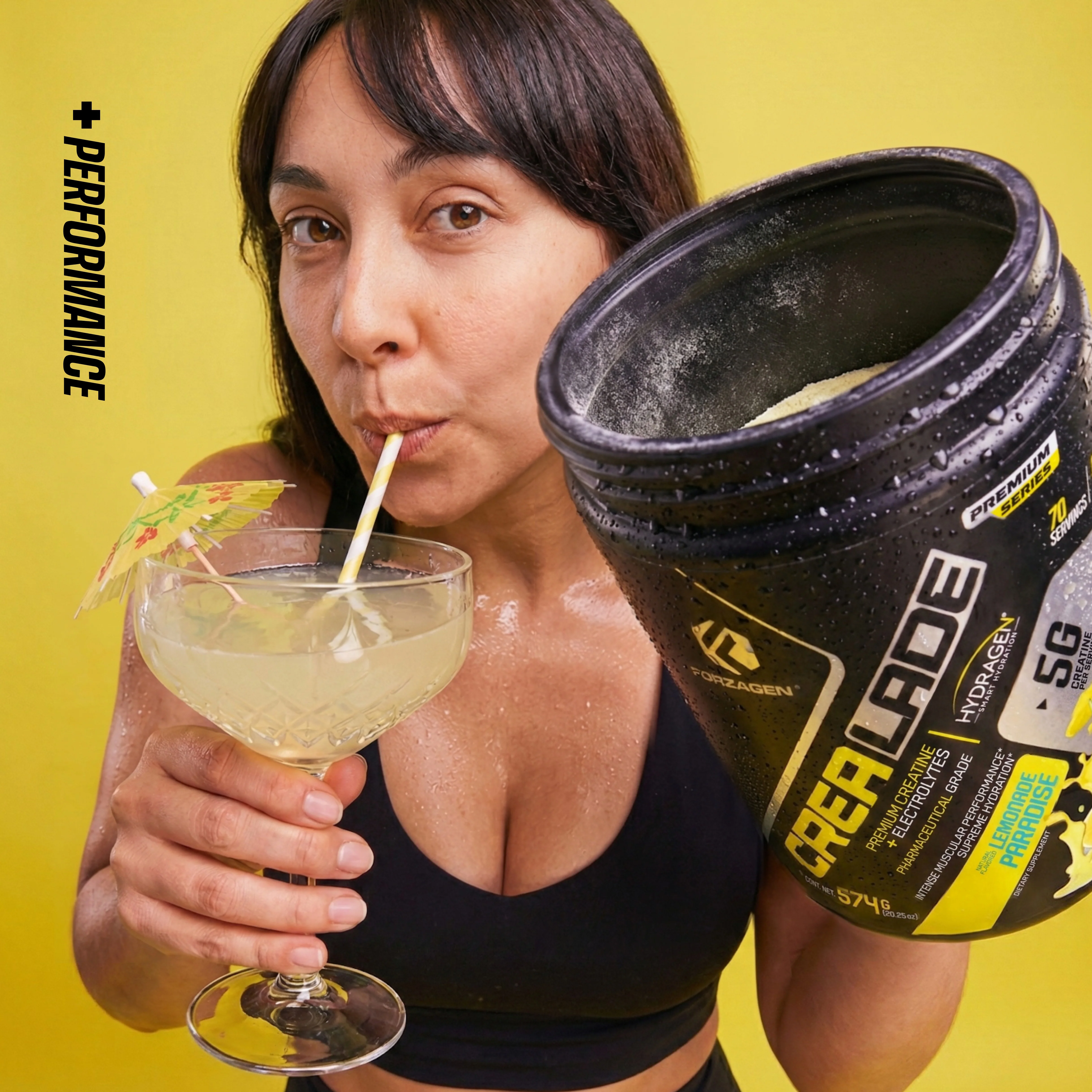 Crealade Premium Creatine + Electrolytes 70 Servings - Image 6