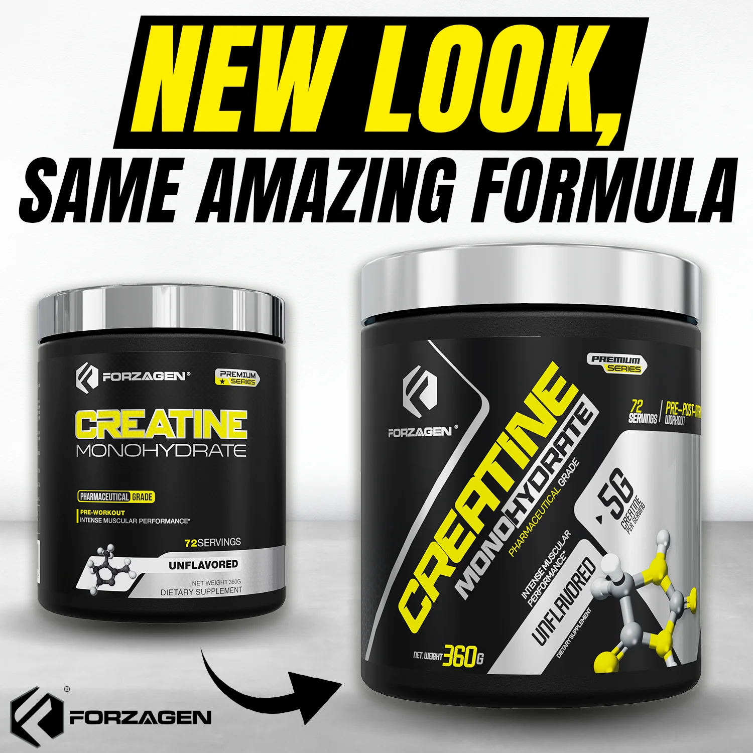 Creatine Monohydrate Powder Unflavored - 72 Servings - Image 3