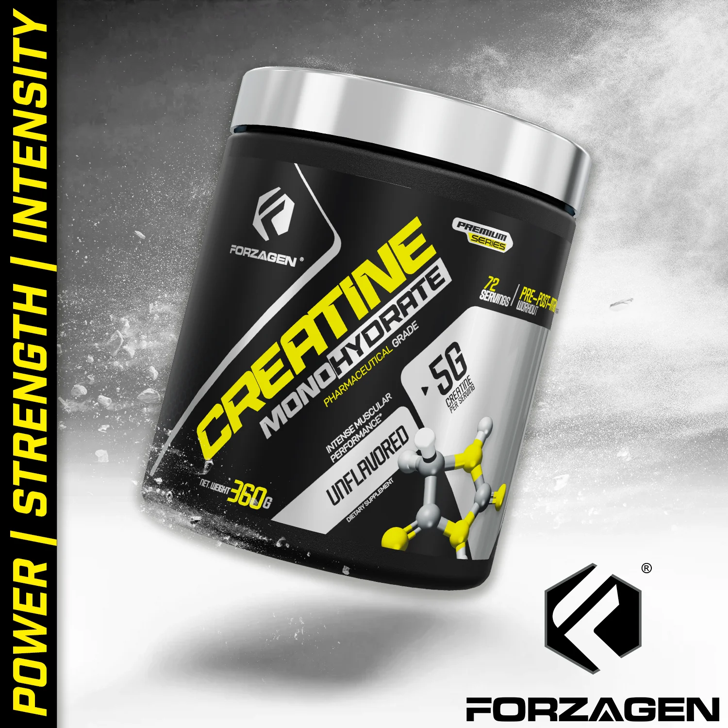 Creatine Monohydrate Powder Unflavored - 72 Servings - Image 7