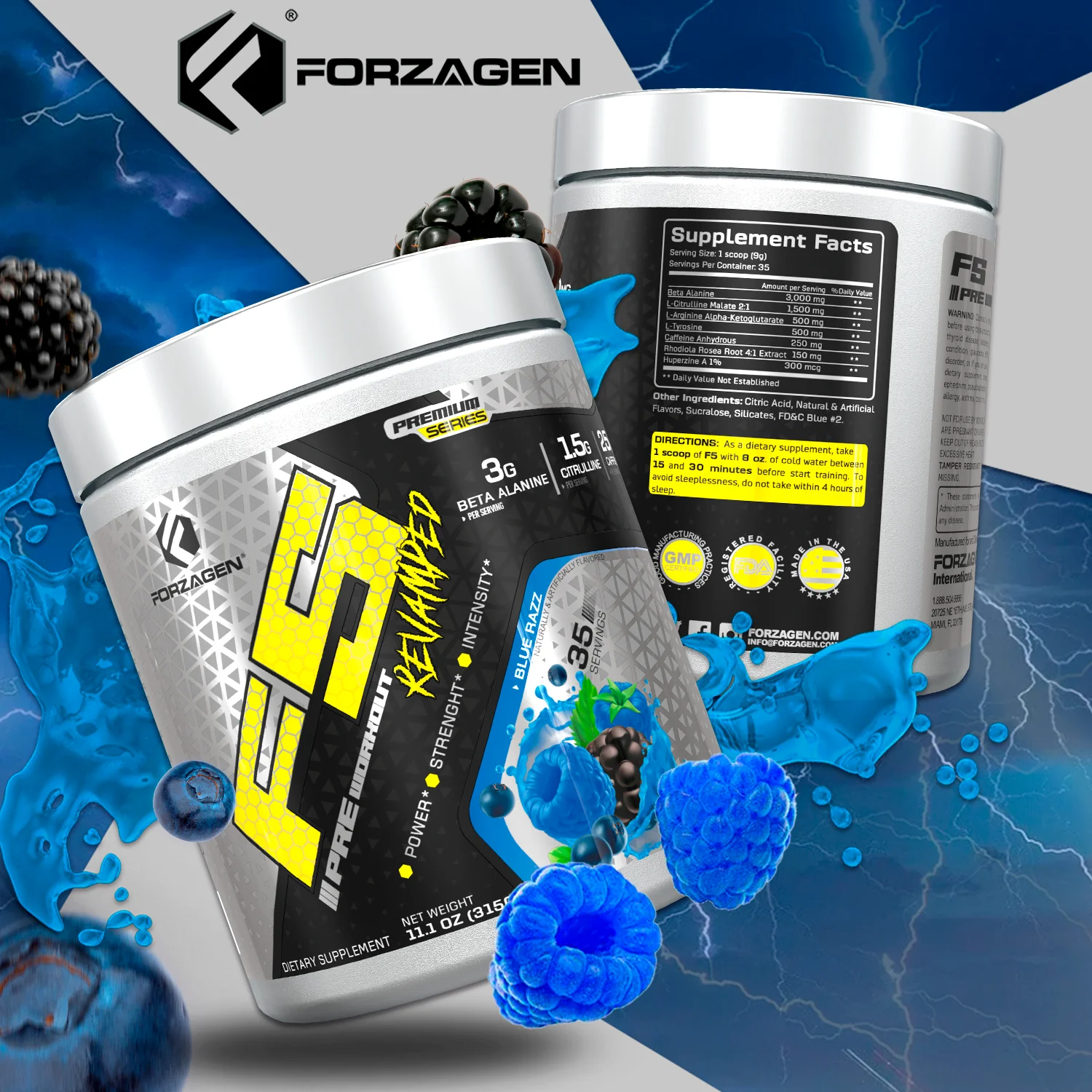 F5 Pre-Workout Powder Energy  35 servings - Image 7