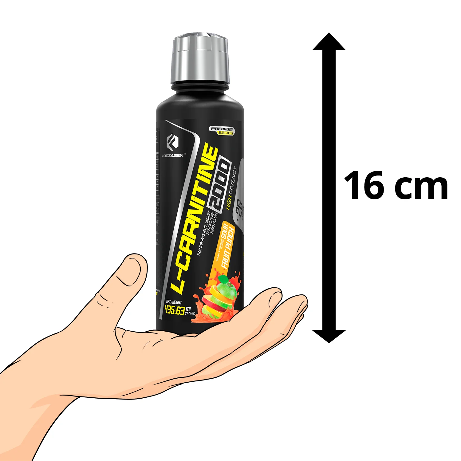 Forzagen L- Carnitine 2000 - Liquid L Carnitine with Vitamin B6 | Acetyl L-Carnitine | L-Tartrate | 30 Servings - Image 10