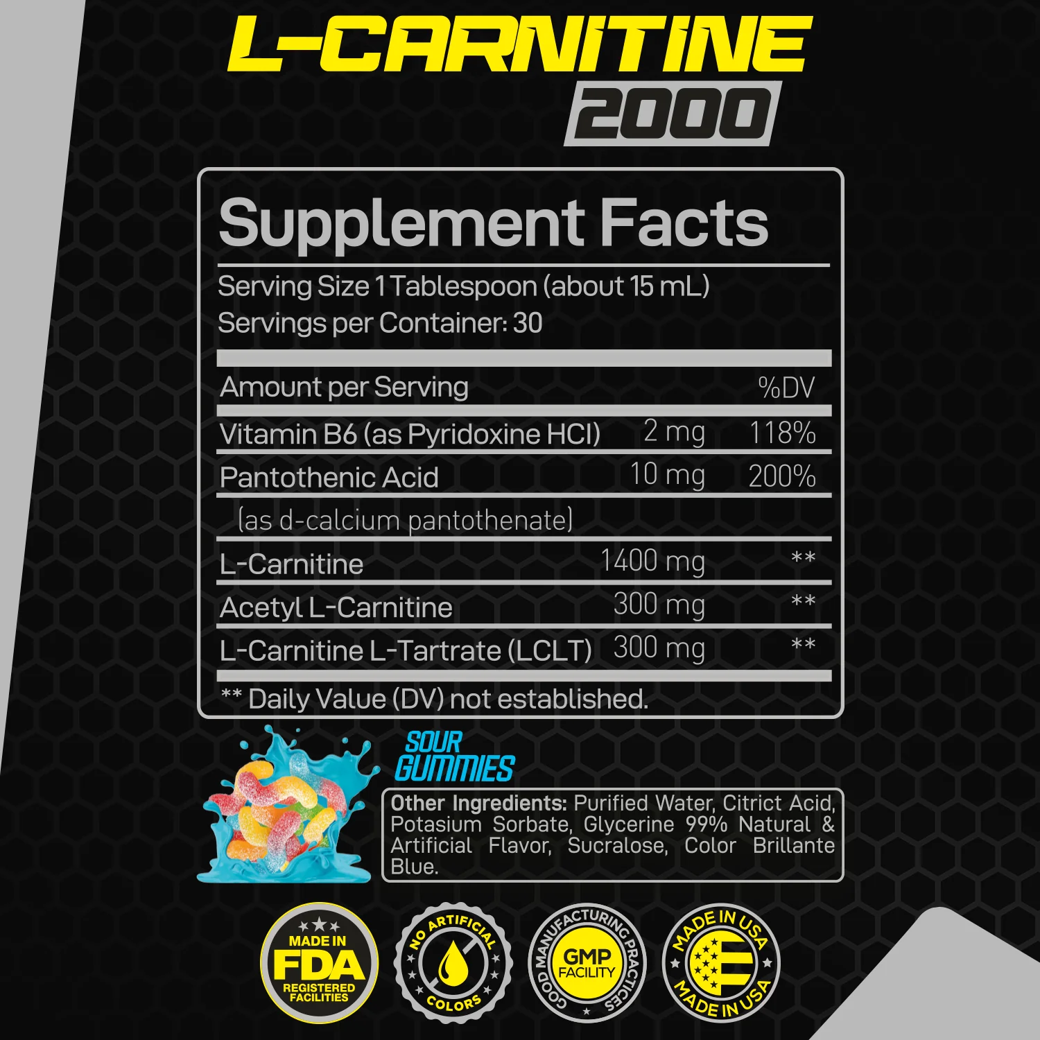 Forzagen L- Carnitine 2000 - Liquid L Carnitine with Vitamin B6 | Acetyl L-Carnitine | L-Tartrate | 30 Servings - Image 14