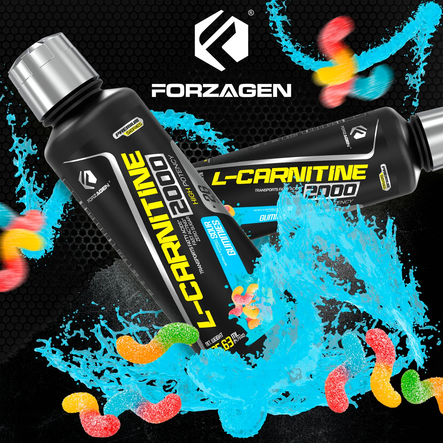 Forzagen L- Carnitine 2000 - Liquid L Carnitine with Vitamin B6 | Acetyl L-Carnitine | L-Tartrate | 30 Servings - Image 18