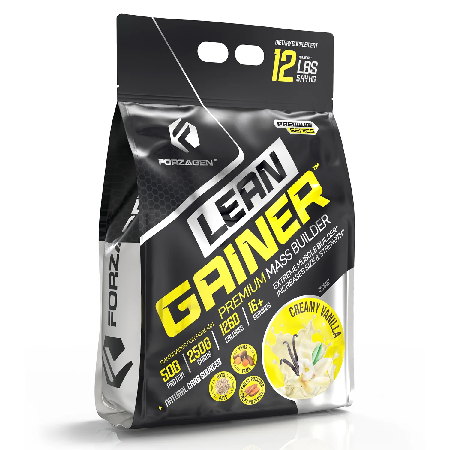 Lean Gainer Premium Mass Builder 12 LBS and 8 LBS Size availables - Image 18