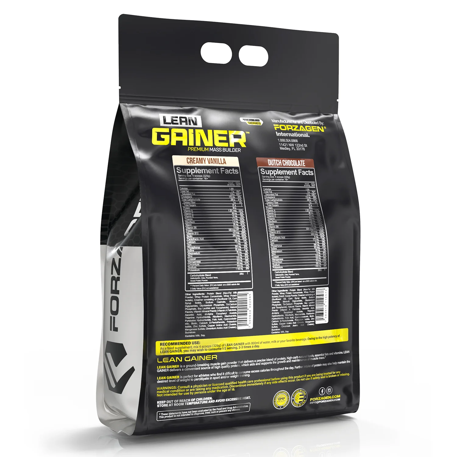 Lean Gainer Premium Mass Builder 12 LBS and 8 LBS Size availables - Image 19