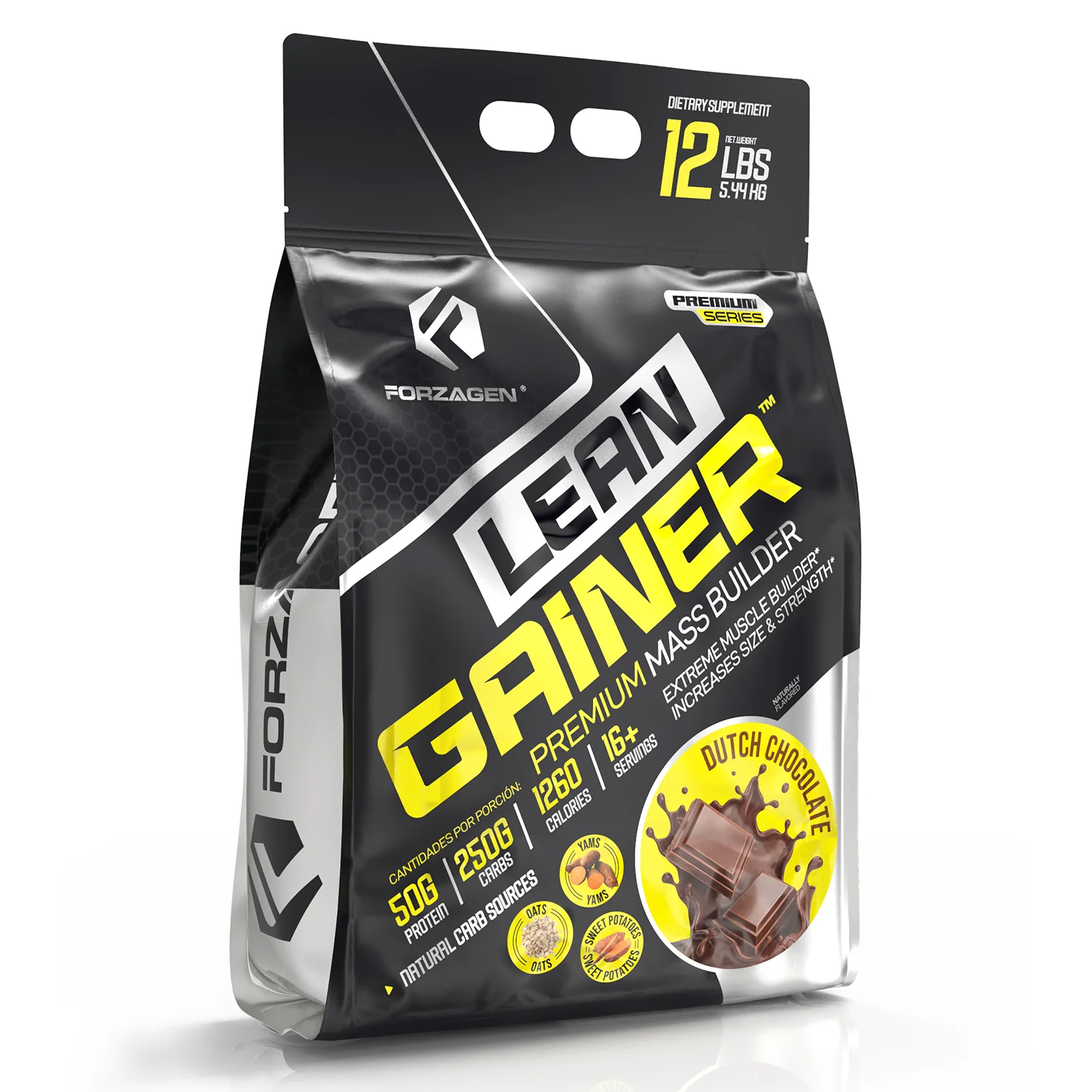 Lean Gainer Premium Mass Builder 12 LBS and 8 LBS Size availables - Image 25