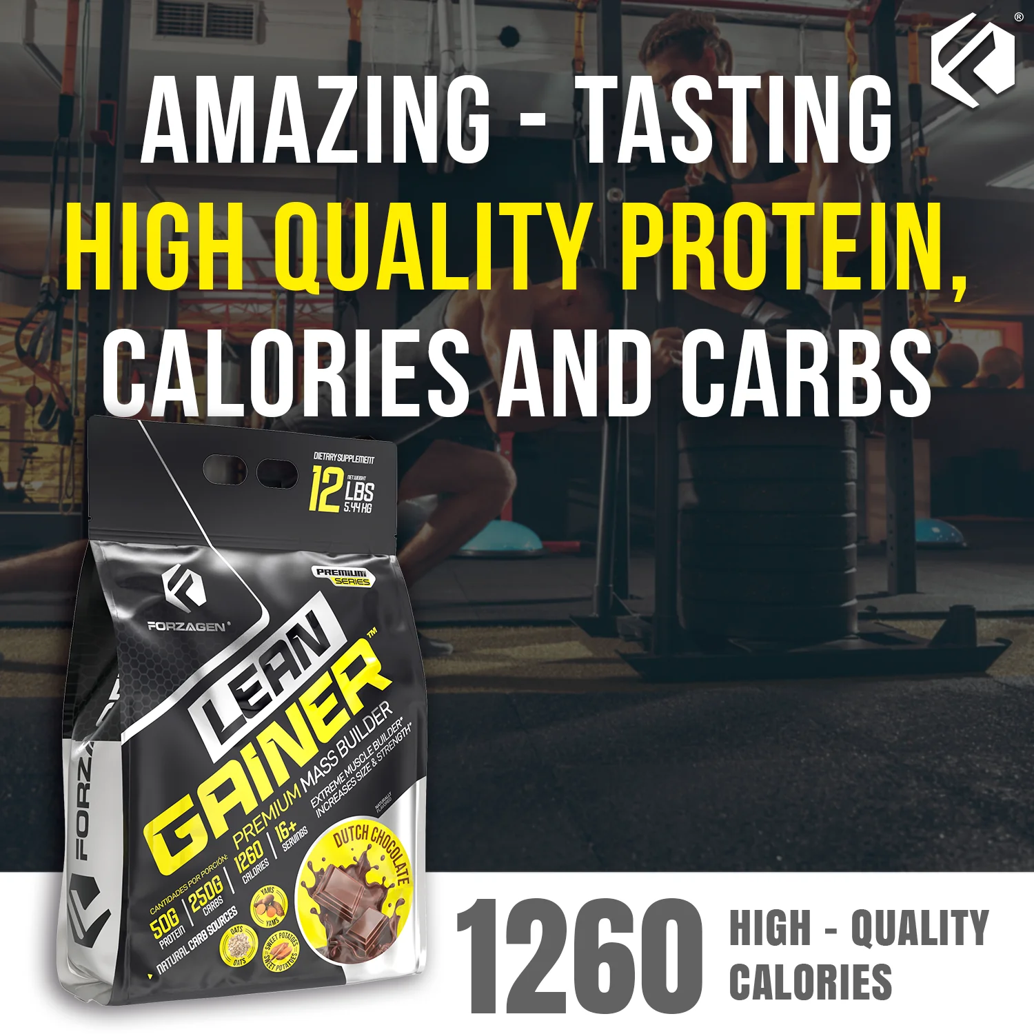 Lean Gainer Premium Mass Builder 12 LBS and 8 LBS Size availables - Image 31