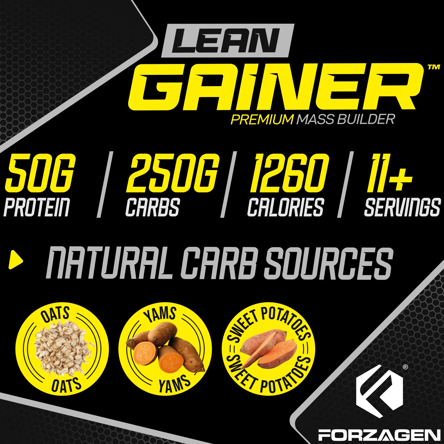 Lean Gainer Premium Mass Builder 12 LBS and 8 LBS Size availables - Image 8
