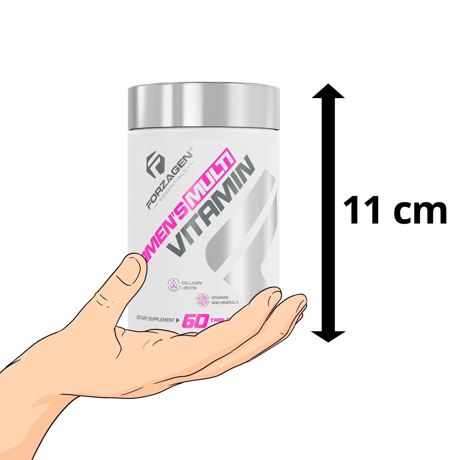 Forzagen Women's Multivitamin - Vital Women 60 Tabs - Image 10