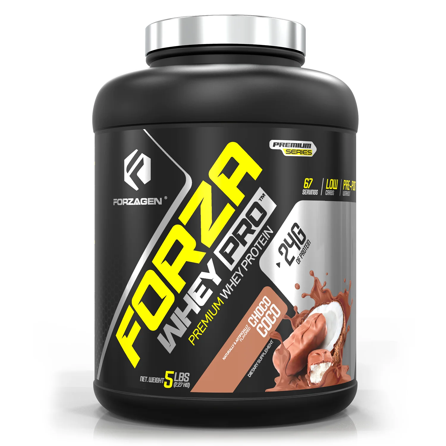 Forza Whey PRO 5 Lbs Protein Powder  - 65+ SERVINGS - Image 10