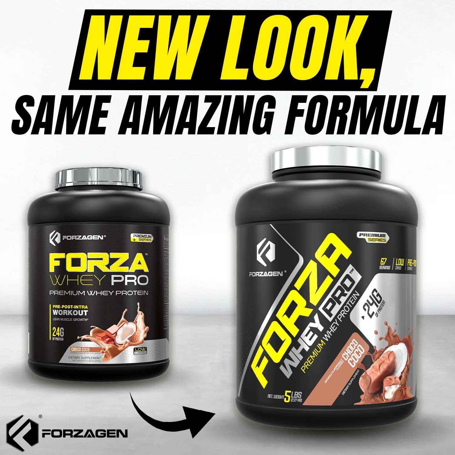 Forza Whey PRO 5 Lbs Protein Powder  - 65+ SERVINGS - Image 14
