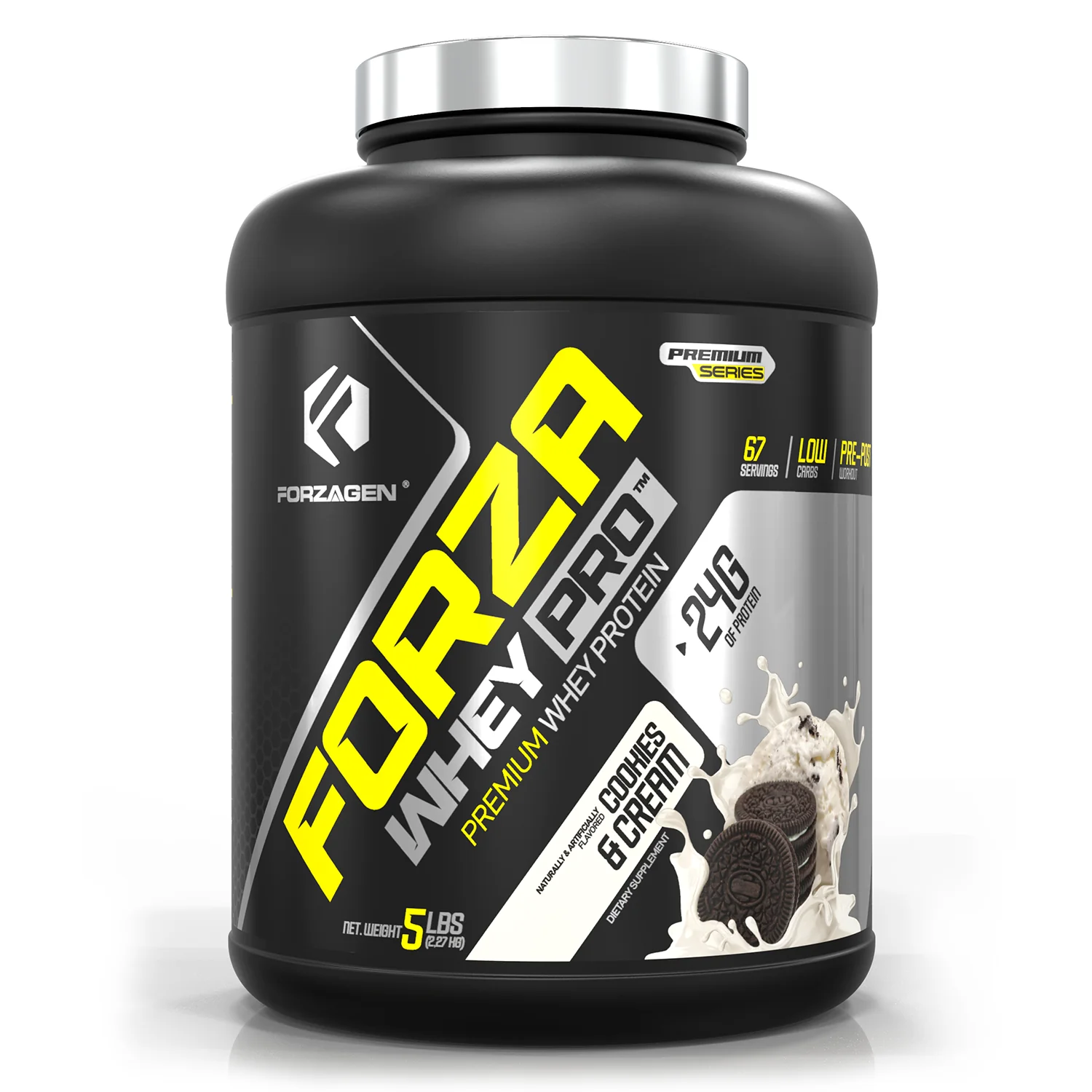 Forza Whey PRO 5 Lbs Protein Powder  - 65+ SERVINGS - Image 18