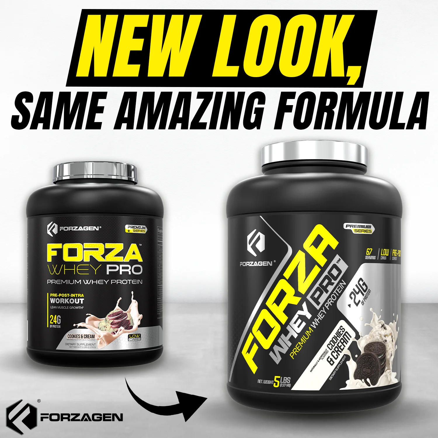 Forza Whey PRO 5 Lbs Protein Powder  - 65+ SERVINGS - Image 22
