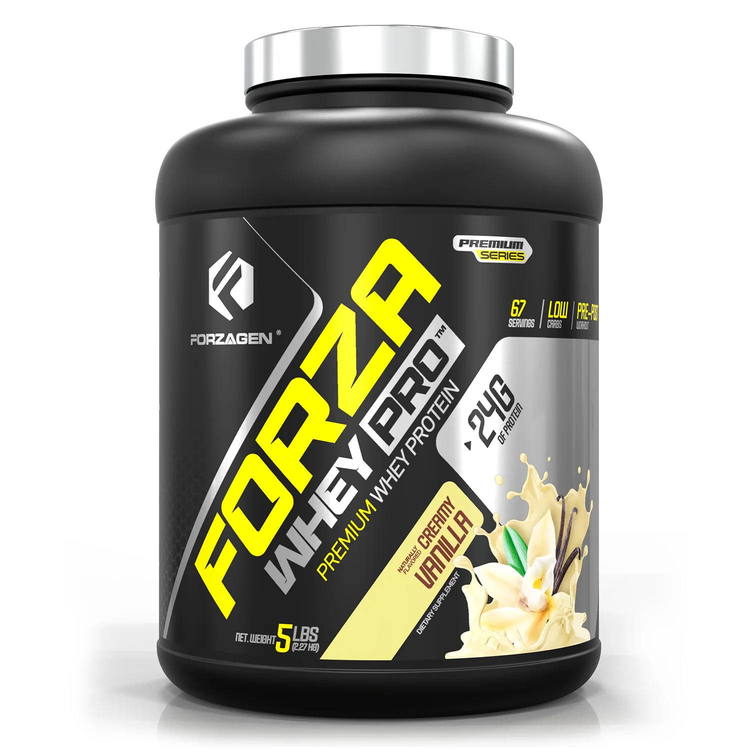 Forza Whey PRO 5 Lbs Protein Powder  - 65+ SERVINGS - Image 26