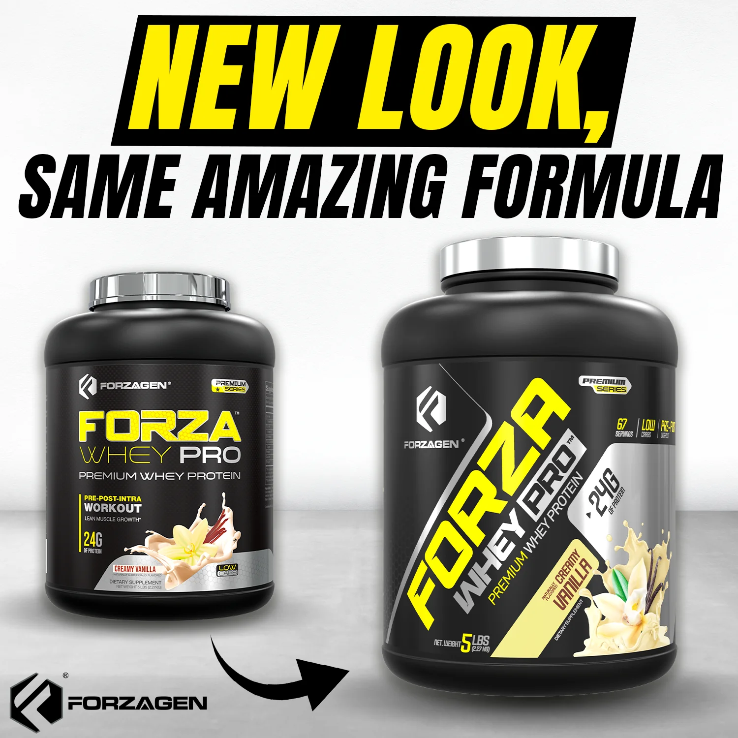 Forza Whey PRO 5 Lbs Protein Powder  - 65+ SERVINGS - Image 30