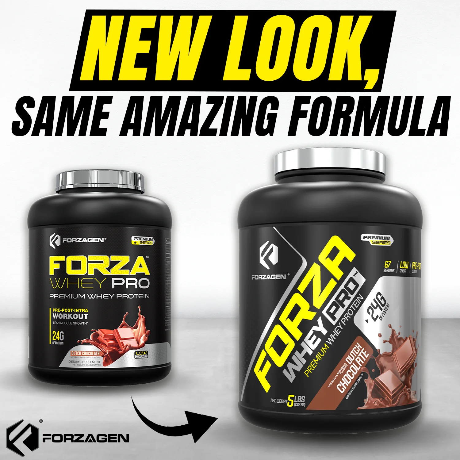 Forza Whey PRO 5 Lbs Protein Powder  - 65+ SERVINGS - Image 5