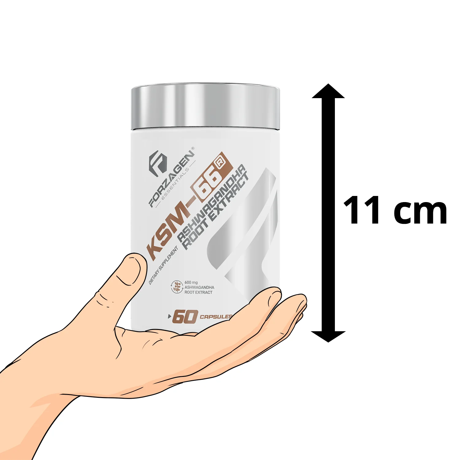 KSM - 66 Ashwagandha Root Extract 60 Capsules - Image 10