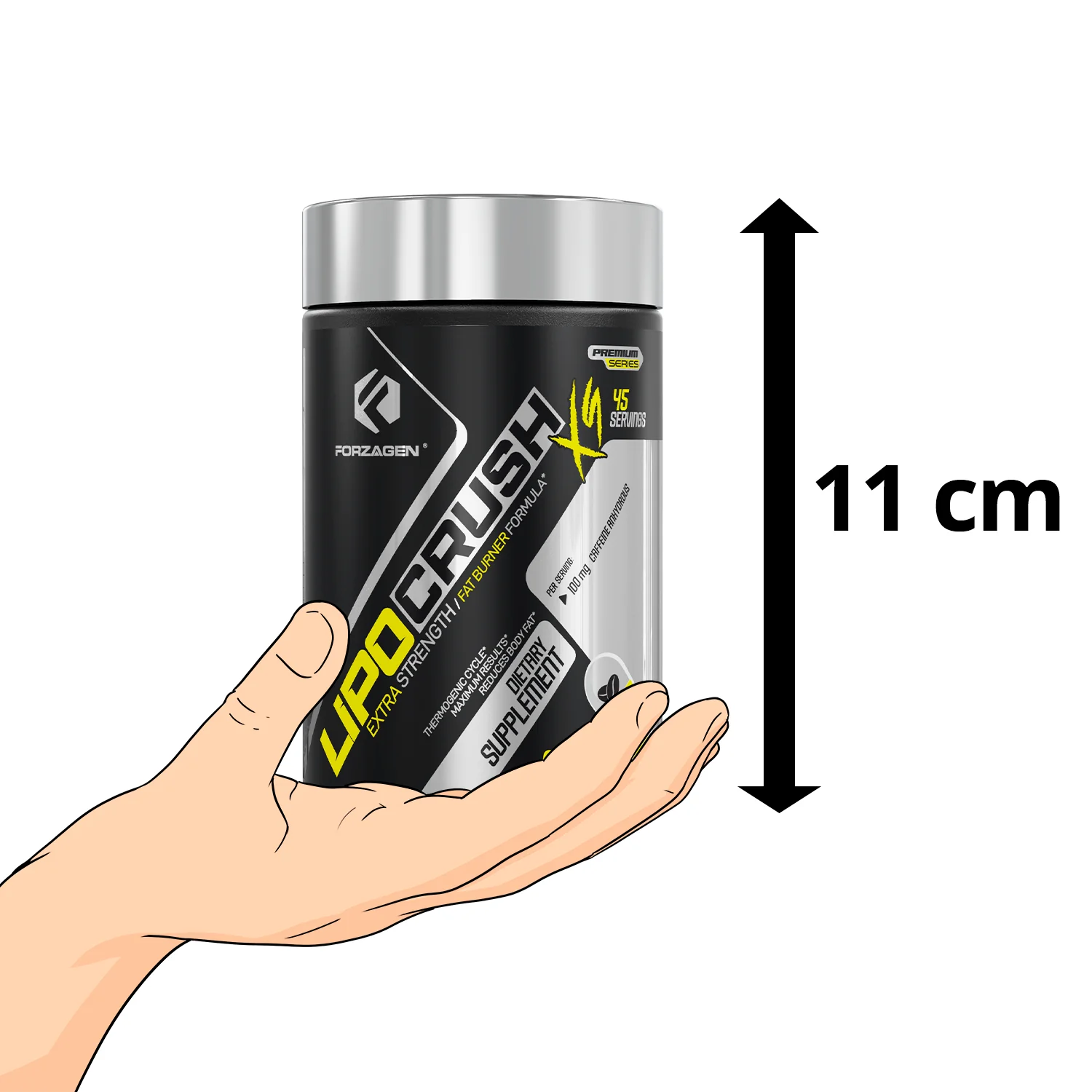 Lipocrush Fat Burner 90 Capsules - Image 11