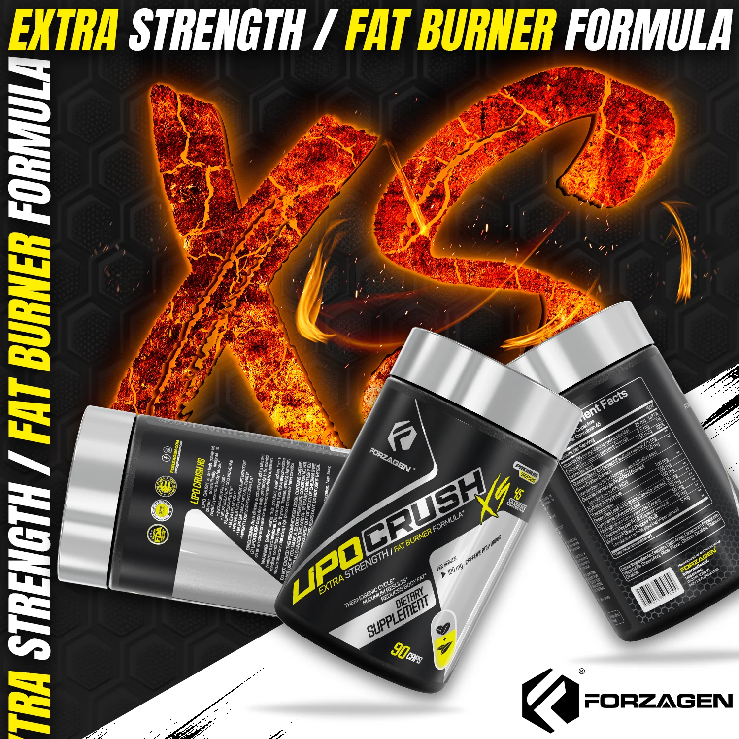 Lipocrush Fat Burner 90 Capsules - Image 8