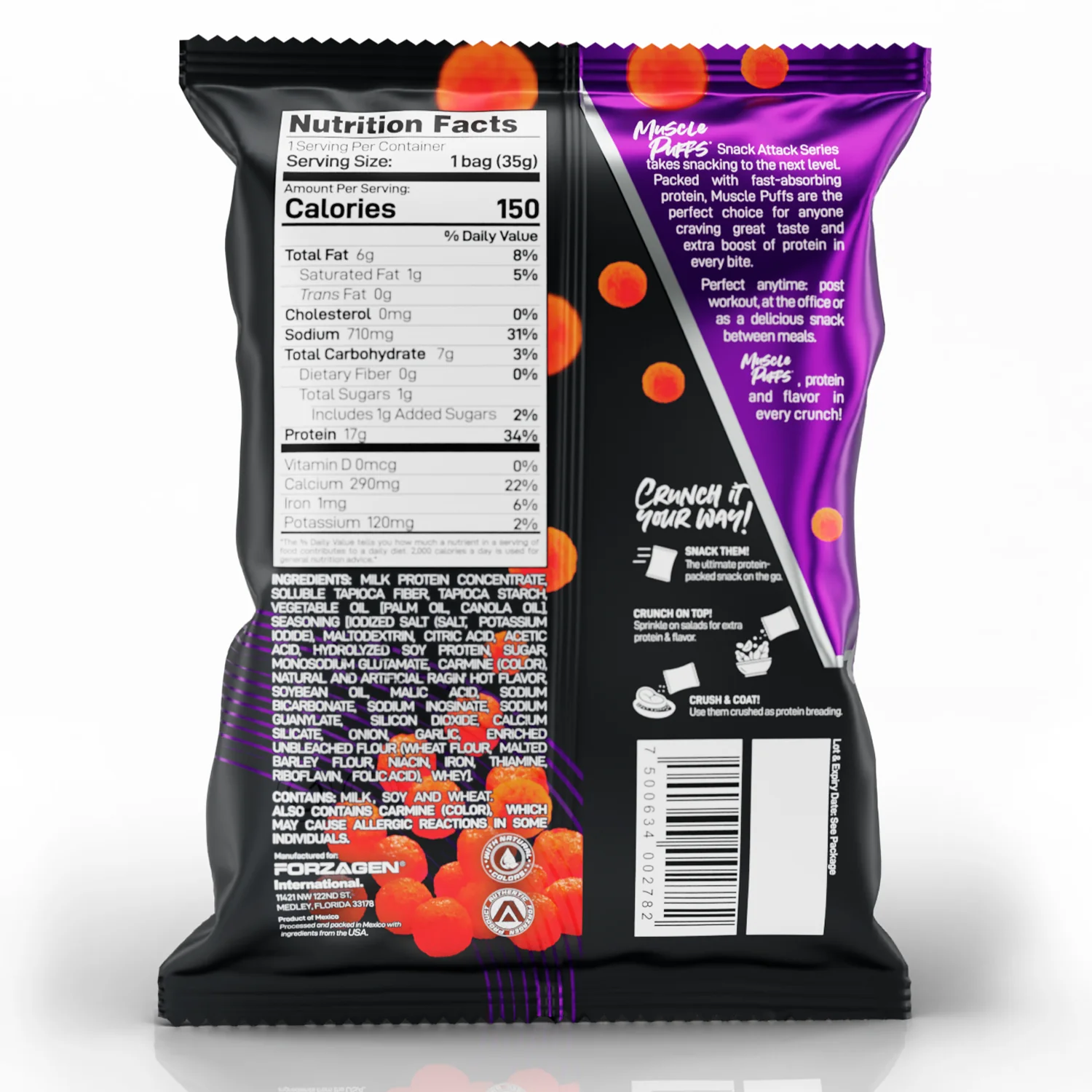 Muscle Puffs High Protein Puffed Snack - Image 14