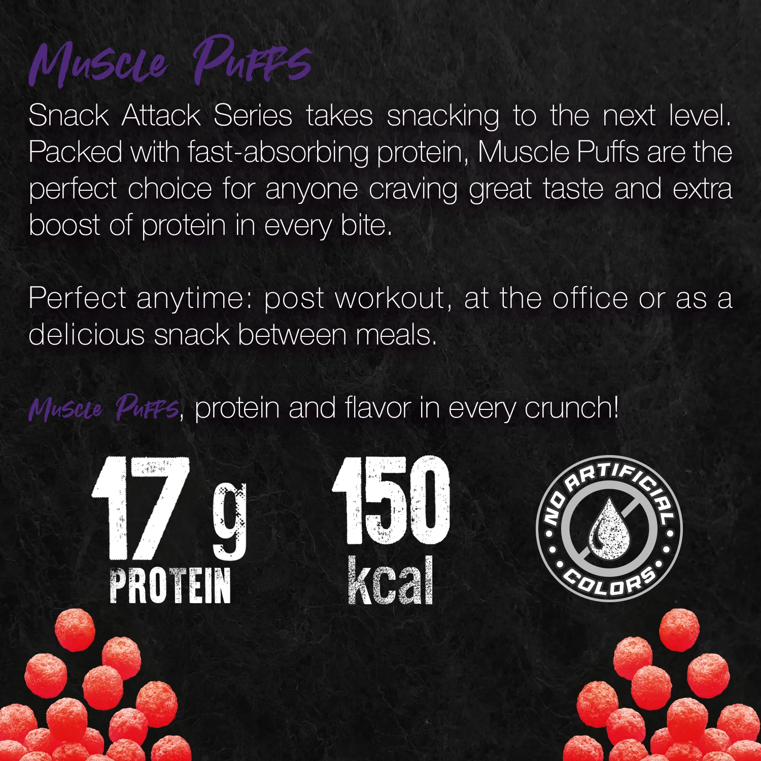 Muscle Puffs High Protein Puffed Snack - Image 15