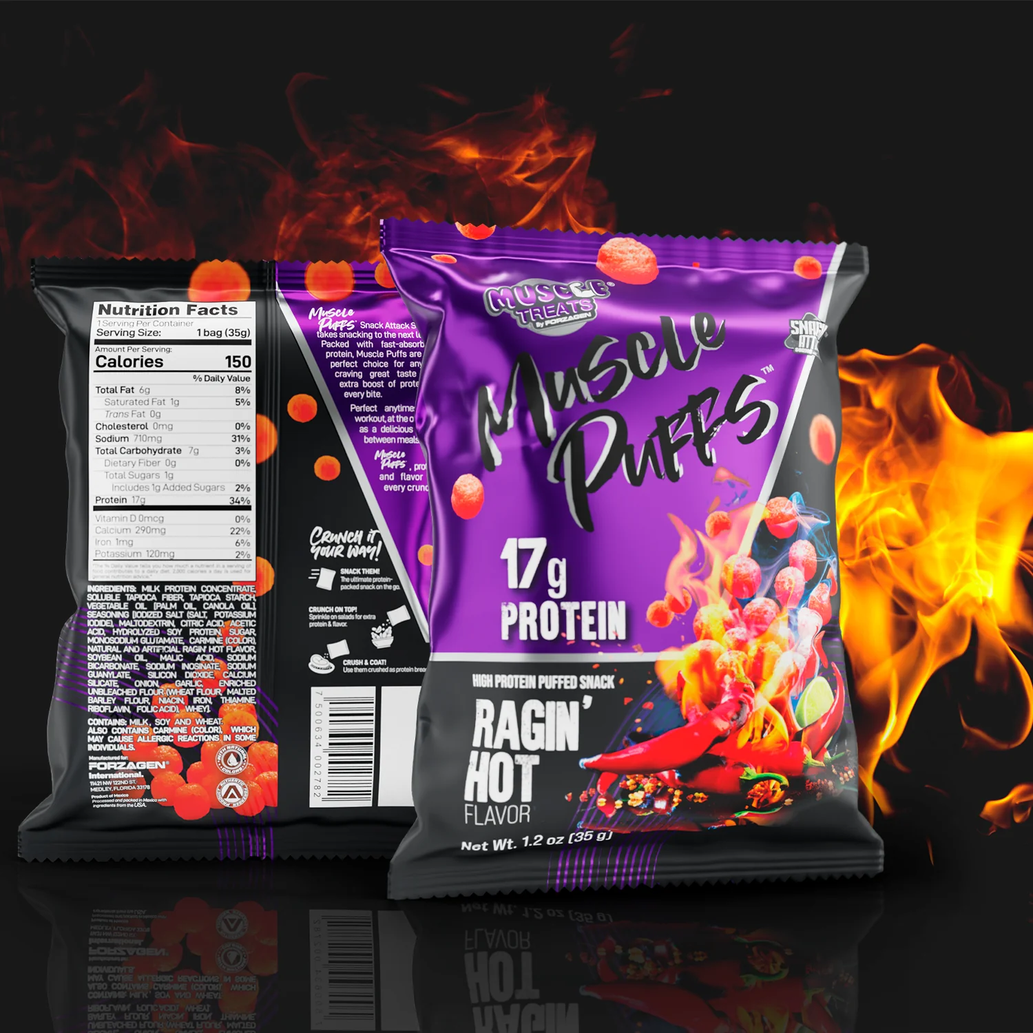 Muscle Puffs High Protein Puffed Snack - Image 16