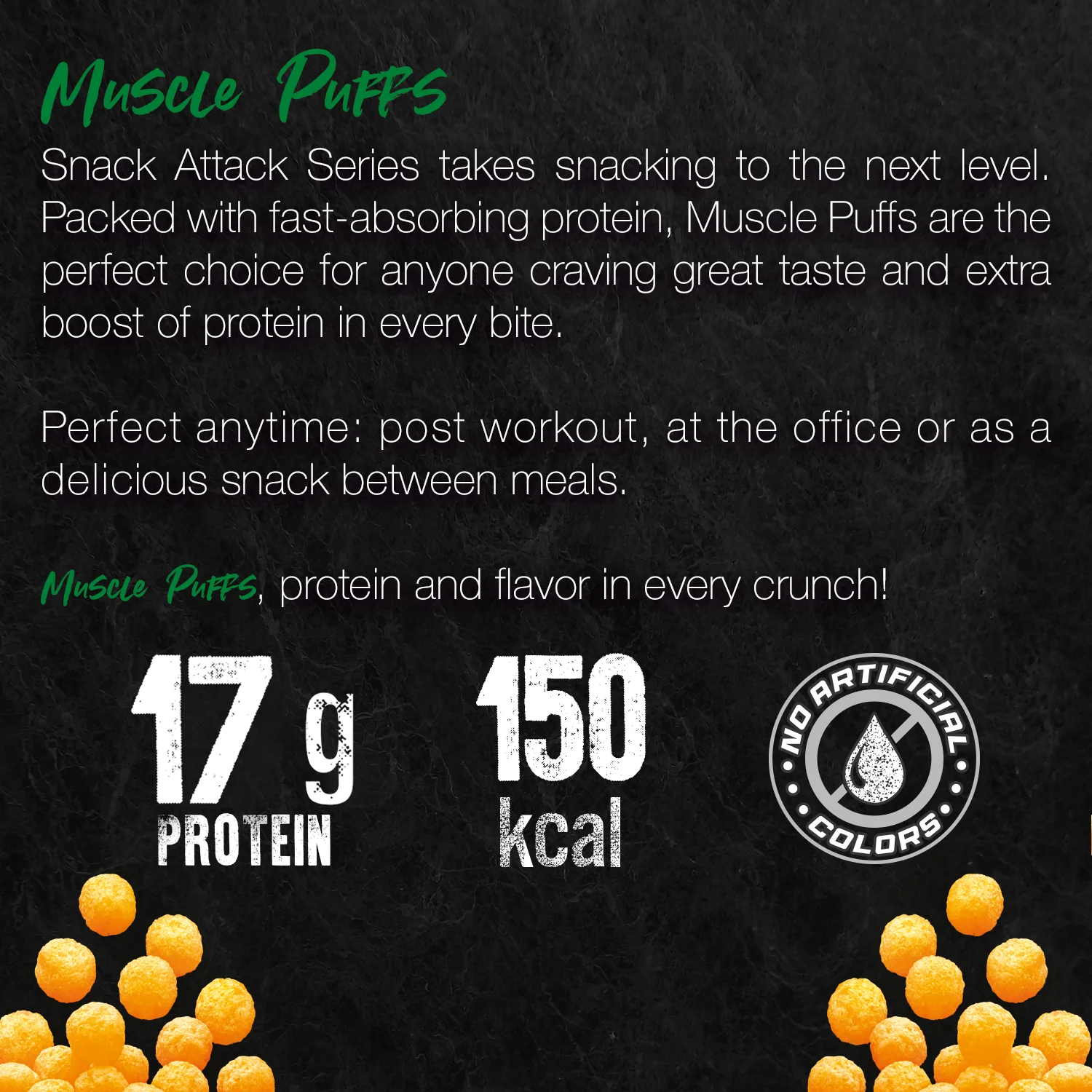 Muscle Puffs High Protein Puffed Snack - Image 7
