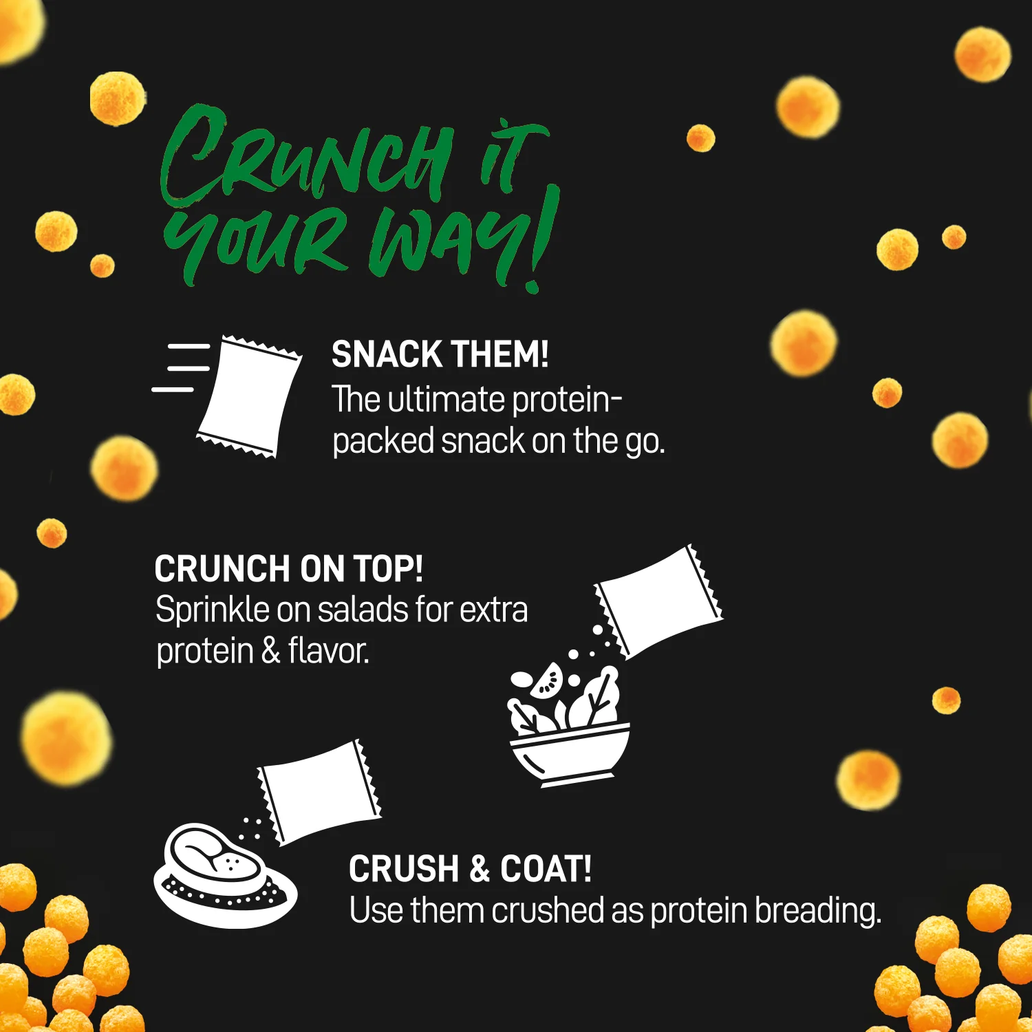 Muscle Puffs High Protein Puffed Snack - Image 9