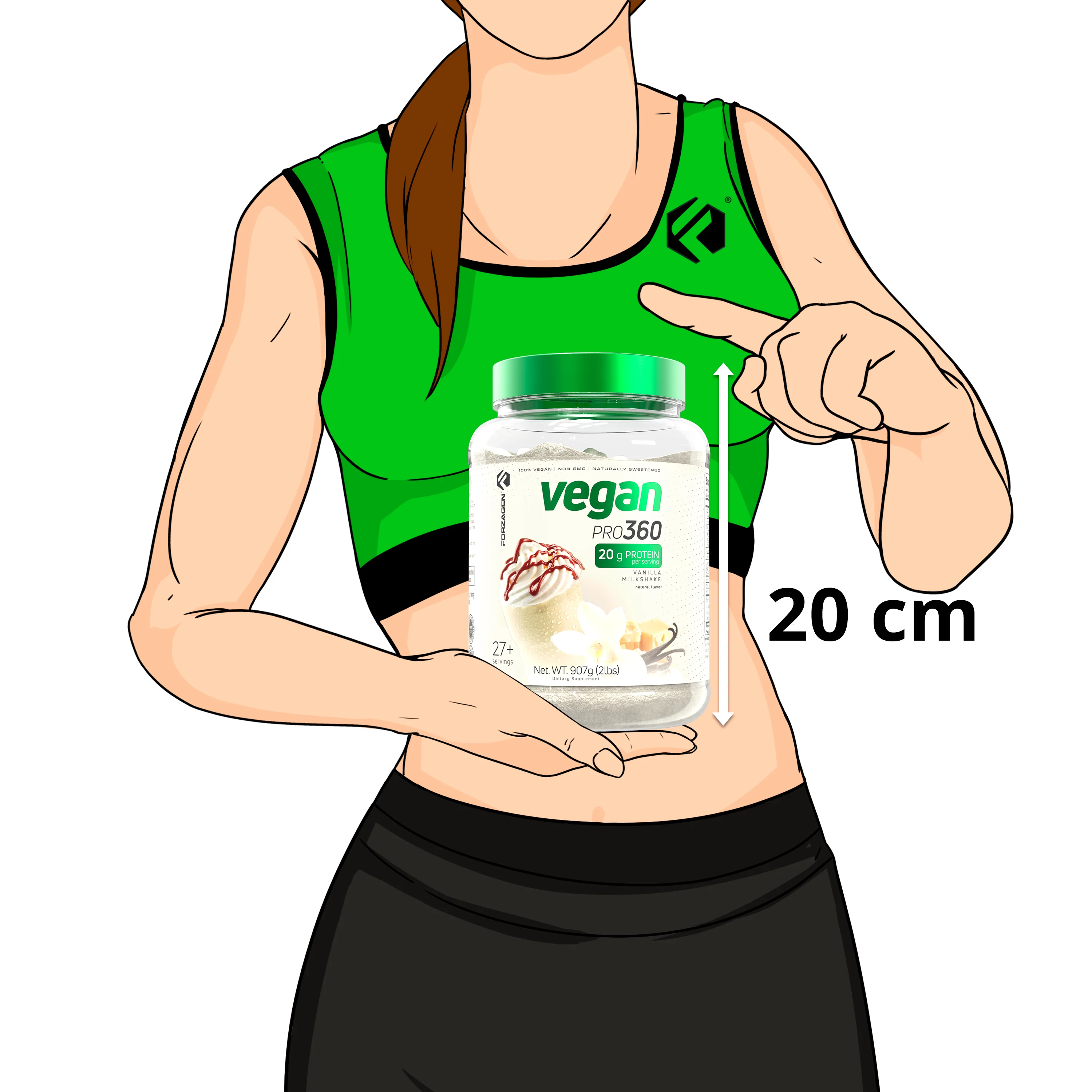 Vegan Protein Plant Based Pro 360🌱 NEW & IMPROVED FORMULA - Image 12