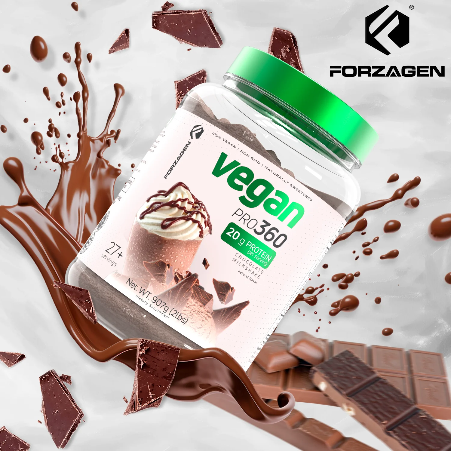 Vegan Protein Plant Based Pro 360🌱 NEW & IMPROVED FORMULA - Image 5