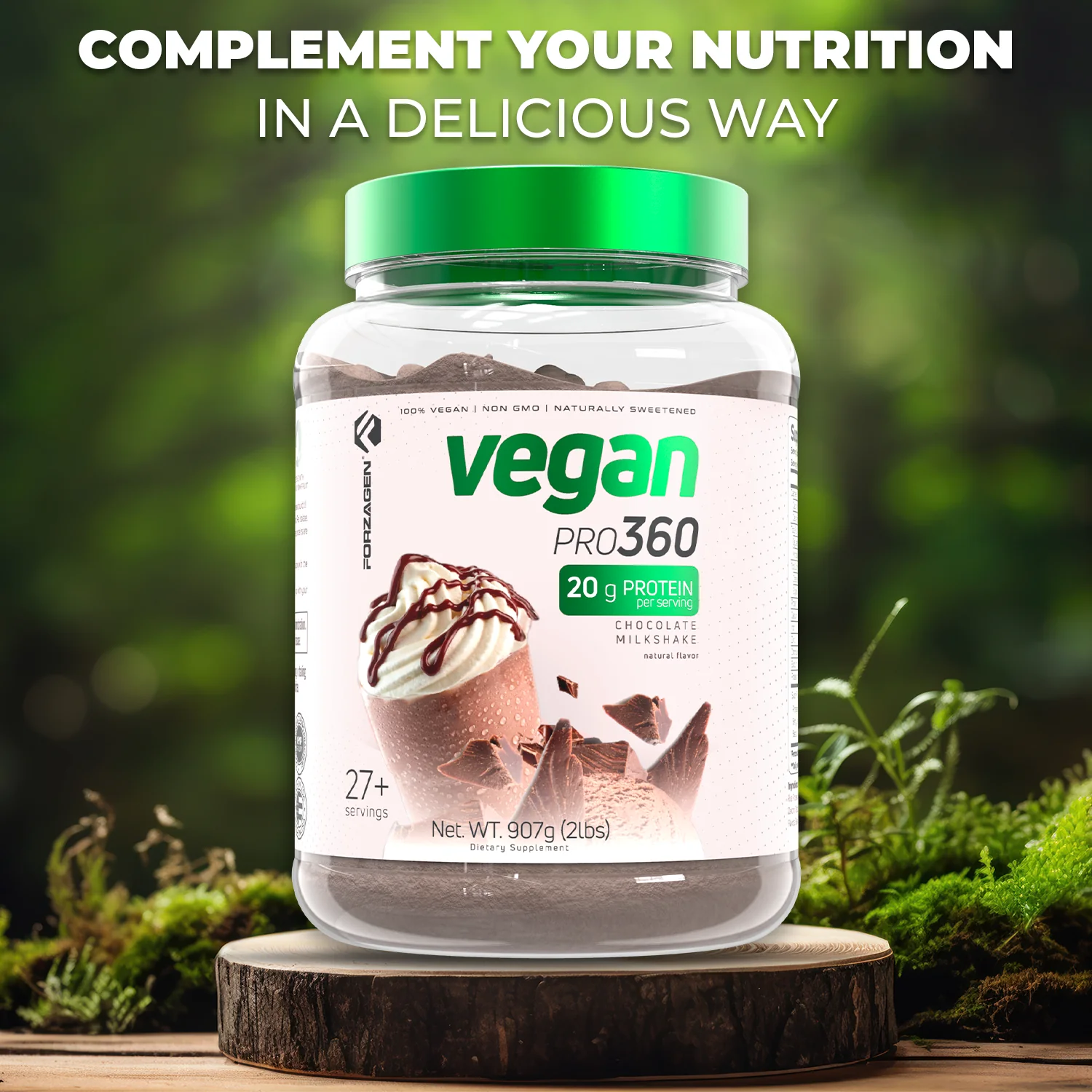 Vegan Protein Plant Based Pro 360🌱 NEW & IMPROVED FORMULA - Image 9