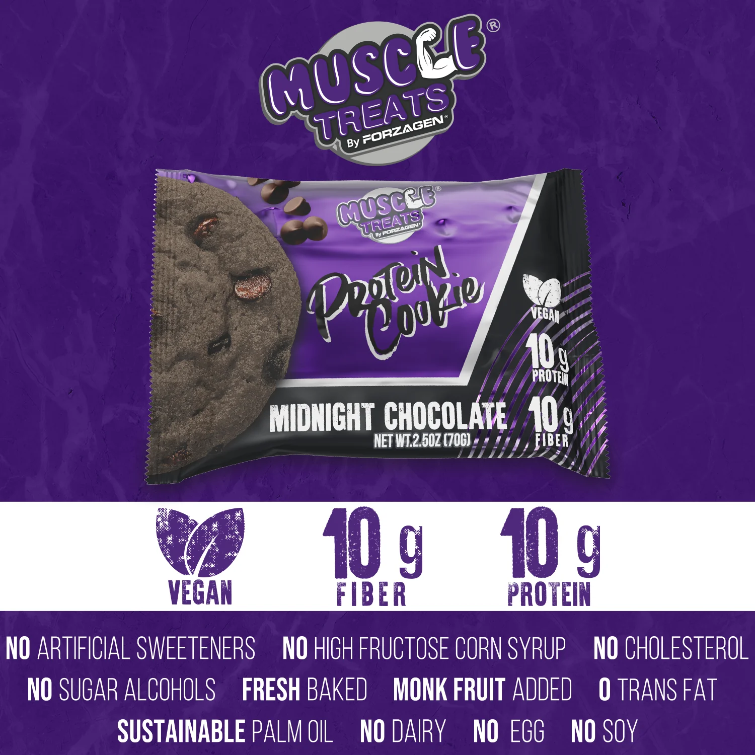 Protein Cookie MIDNIGHT CHOCOLATE - Image 3