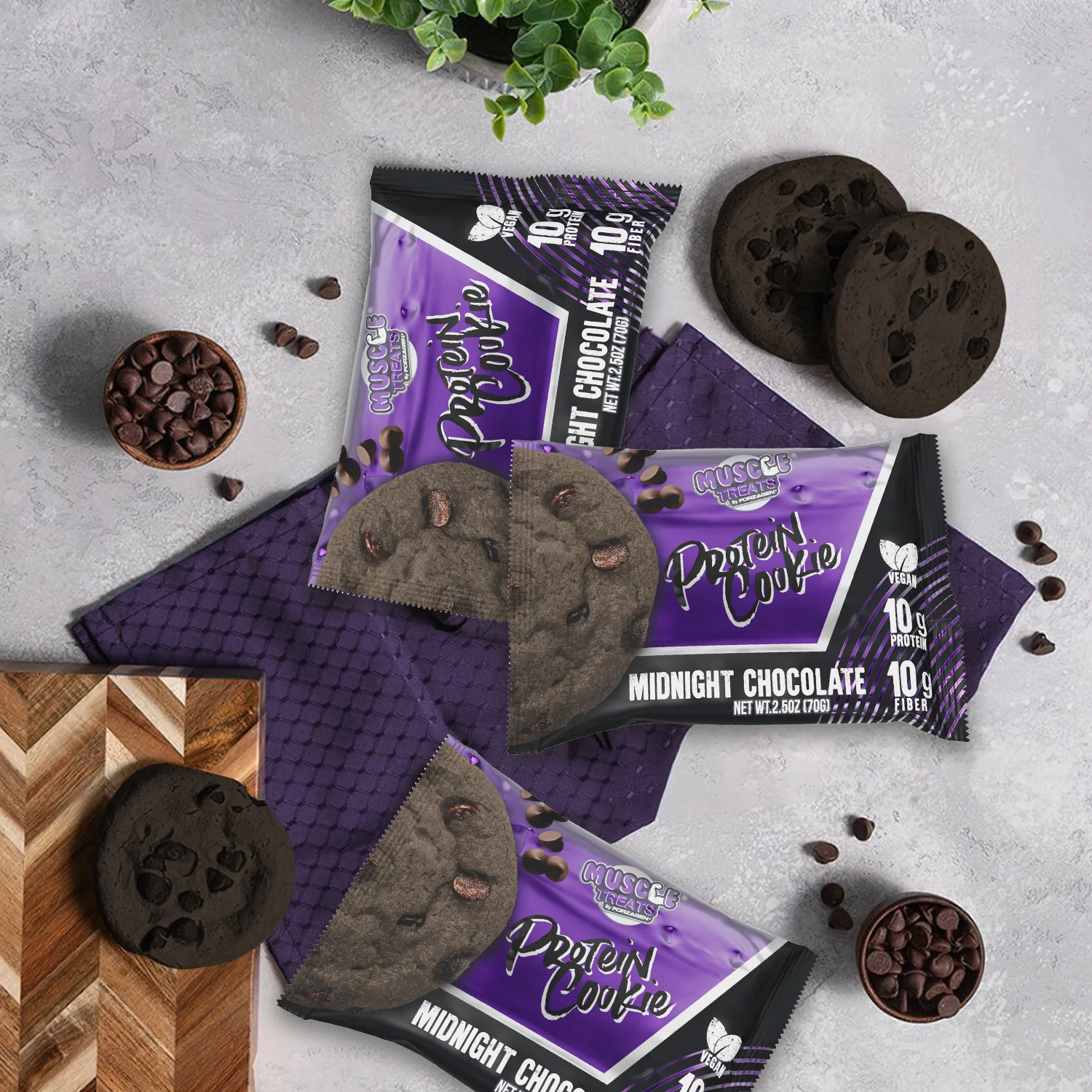 Protein Cookie MIDNIGHT CHOCOLATE - Image 4
