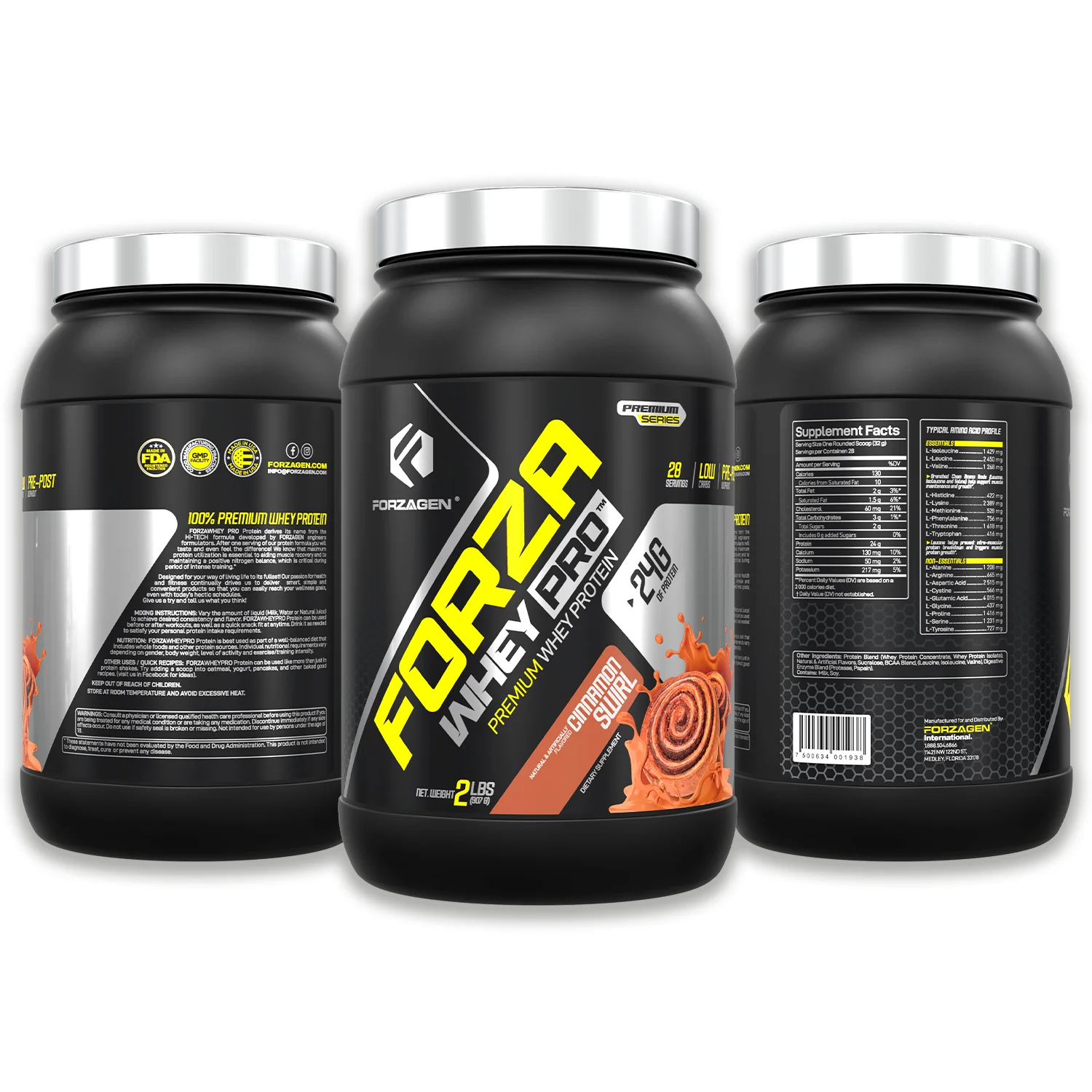 Protein Powder Forza Whey PRO 2 LBS - 28+ SERVINGS - Image 12