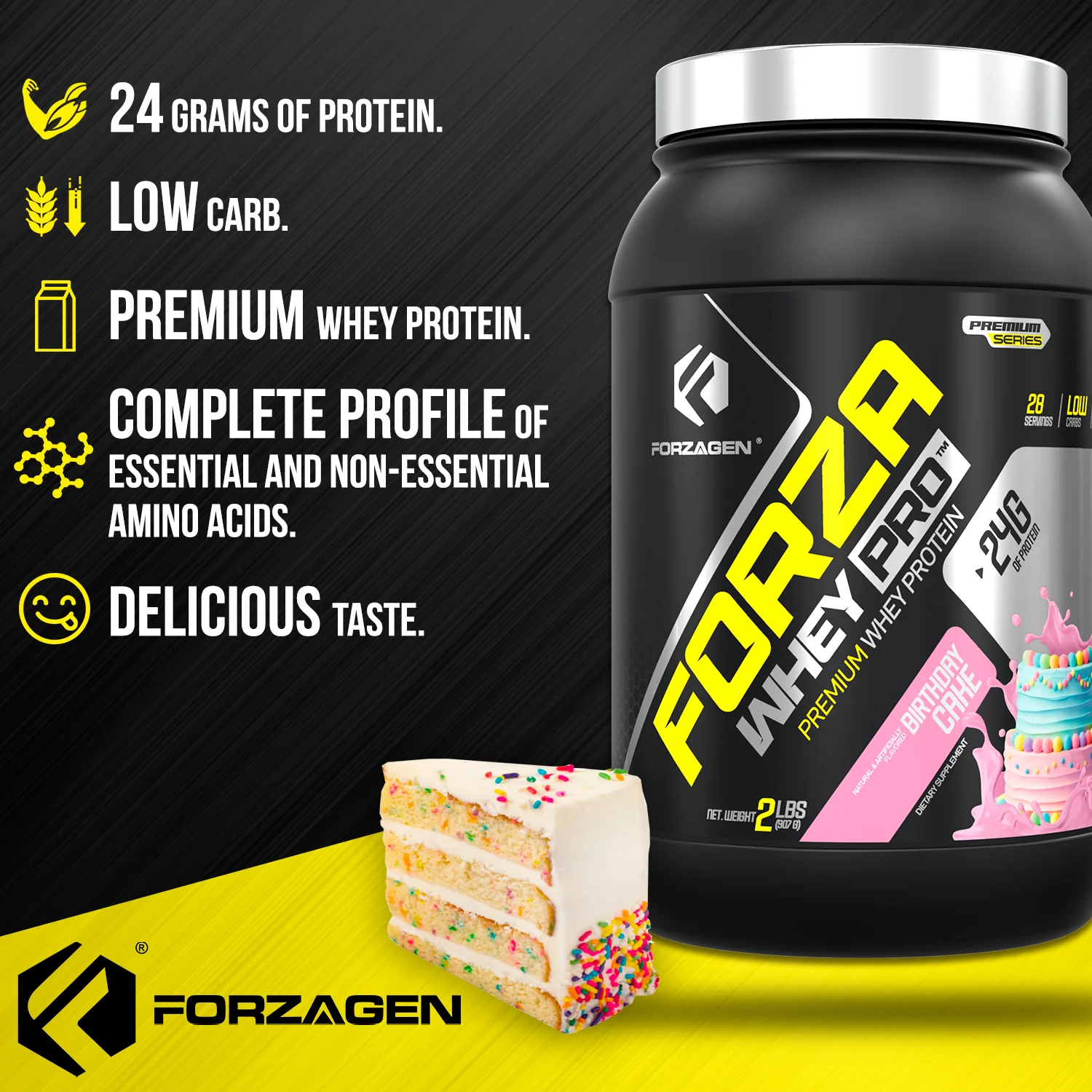 Protein Powder Forza Whey PRO 2 LBS - 28+ SERVINGS - Image 7