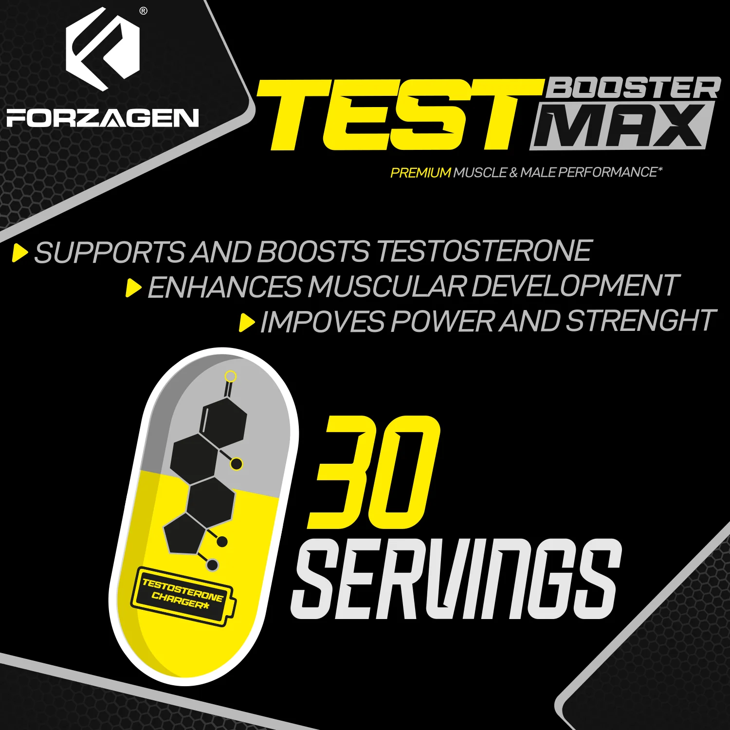 Test Booster MAX 120 Capsules - Image 4